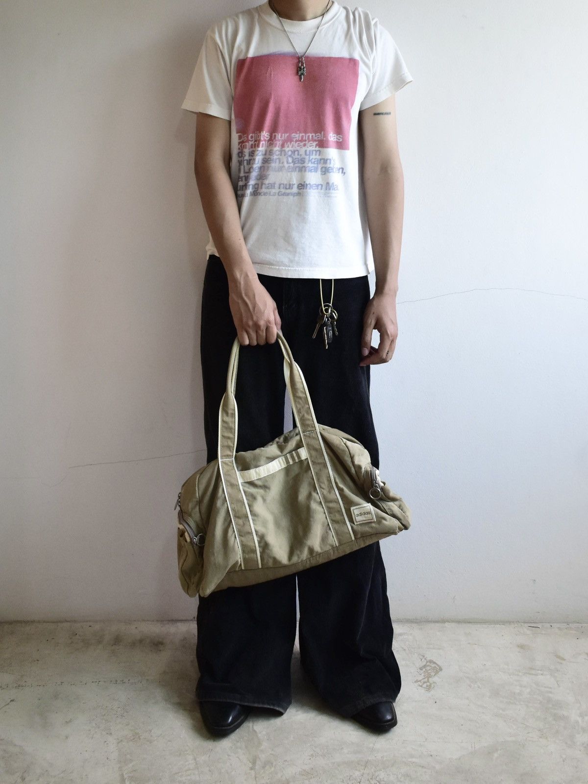 Adidas Vintage 90s Adidas Tote/Hand Bag Size ONE SIZE - 7 Thumbnail