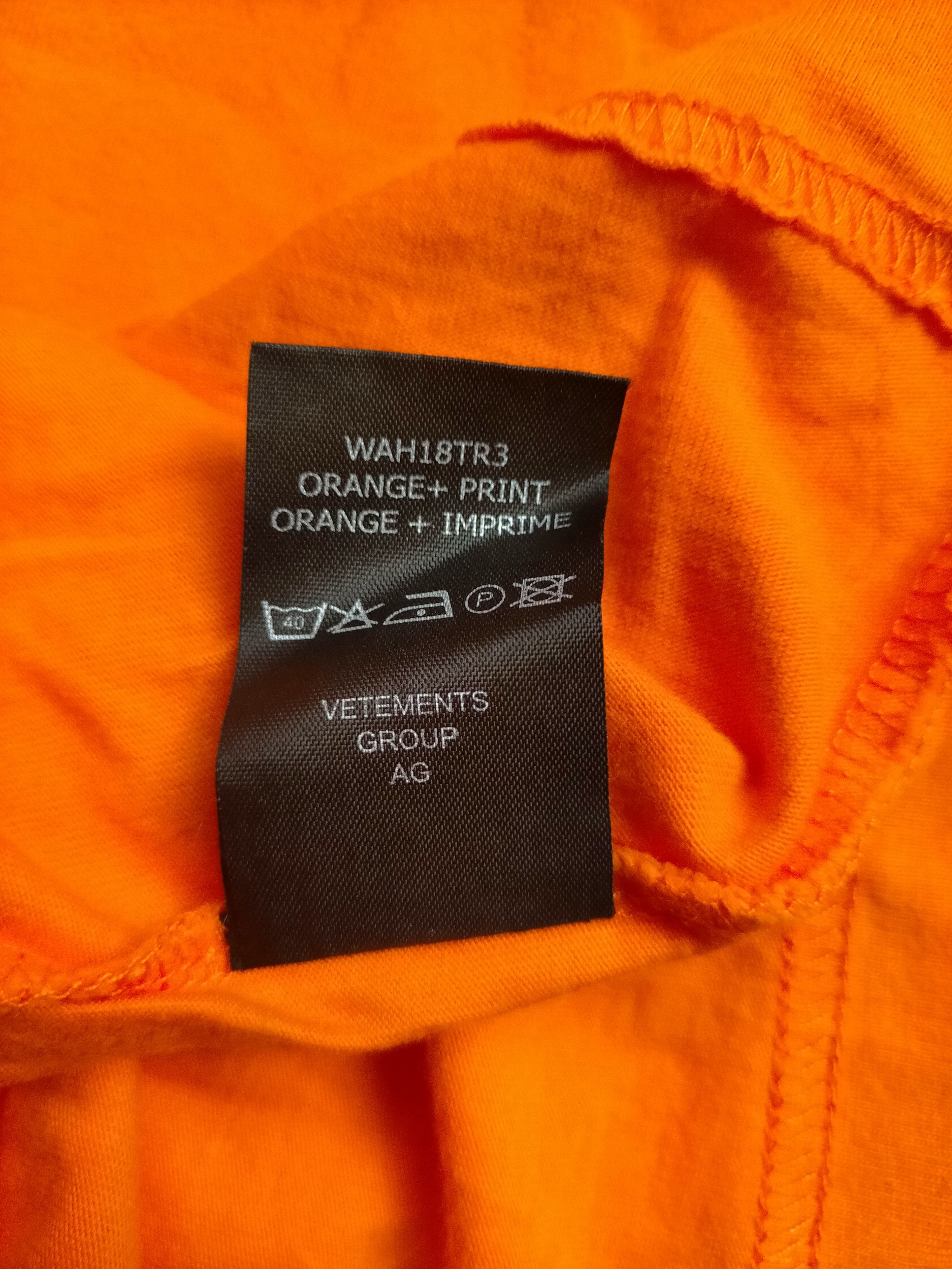 Vetements Vetements Pets Orange Hoodie Size US XS / EU 42 / 0 - 10 Thumbnail