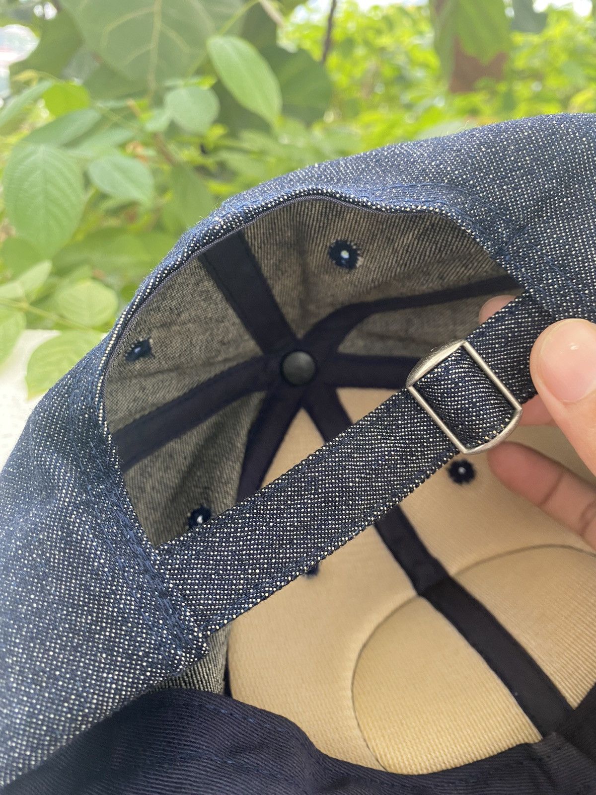 Studio D'Artisan D'artisan University of Jeans Denim cap Size ONE SIZE - 6 Thumbnail