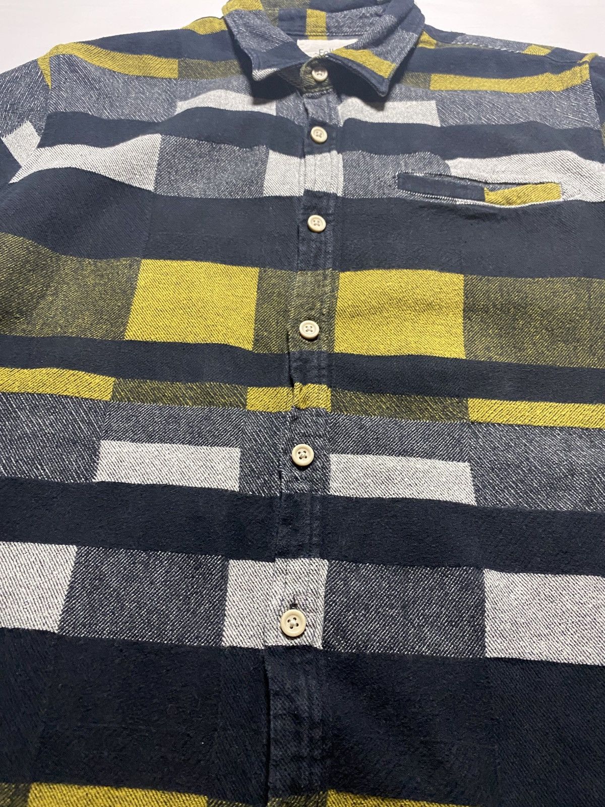 Folk × Vintage Vintage Folk flannel multicolour faded y2k button up shirt Size US L / EU 52-54 / 3 - 12 Thumbnail
