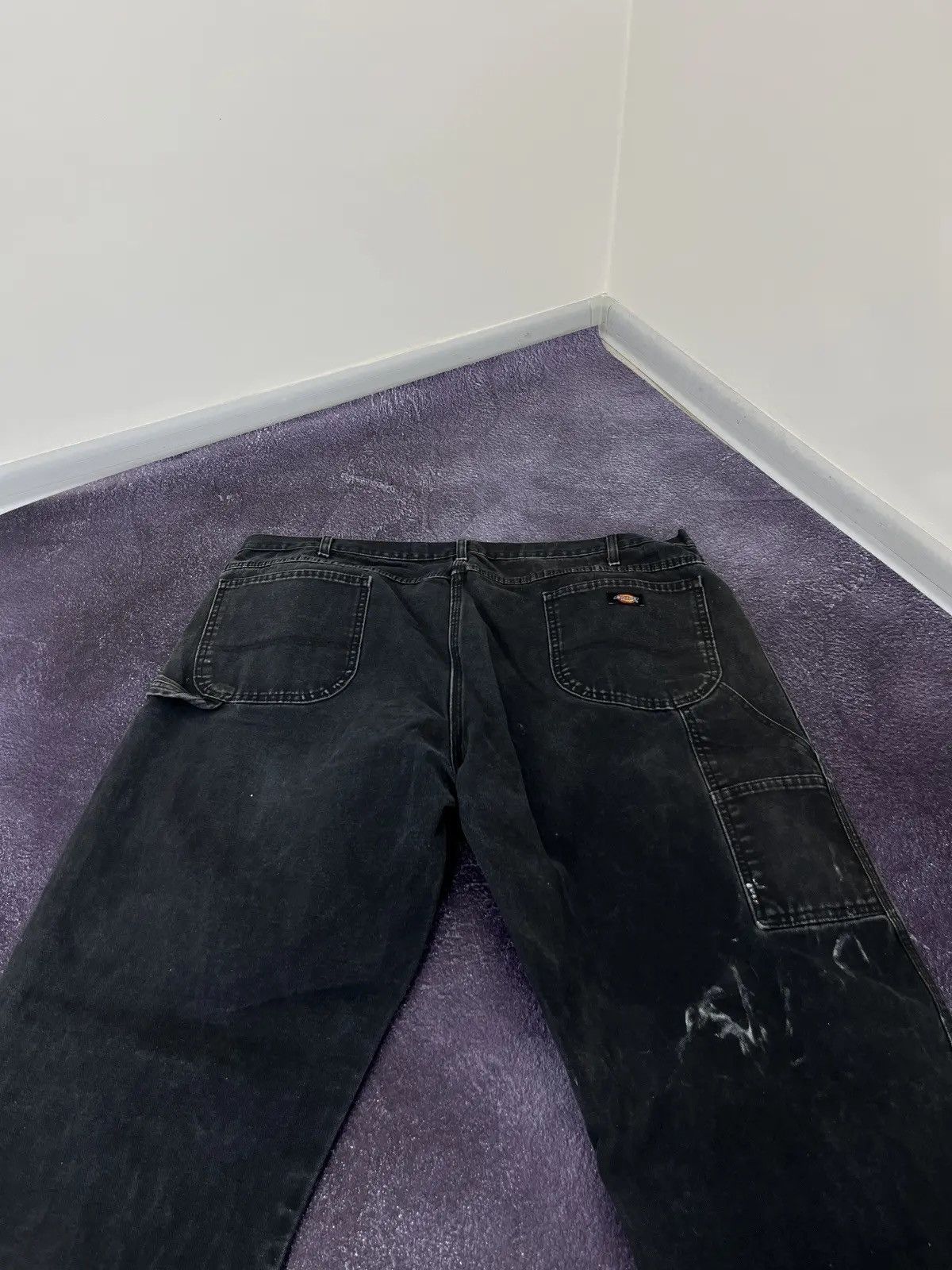 Dickies Vintage Dickies Skeleton Custom 1/1 Black Baggy Pants Jeans Size US 40 / EU 56 - 8 Thumbnail