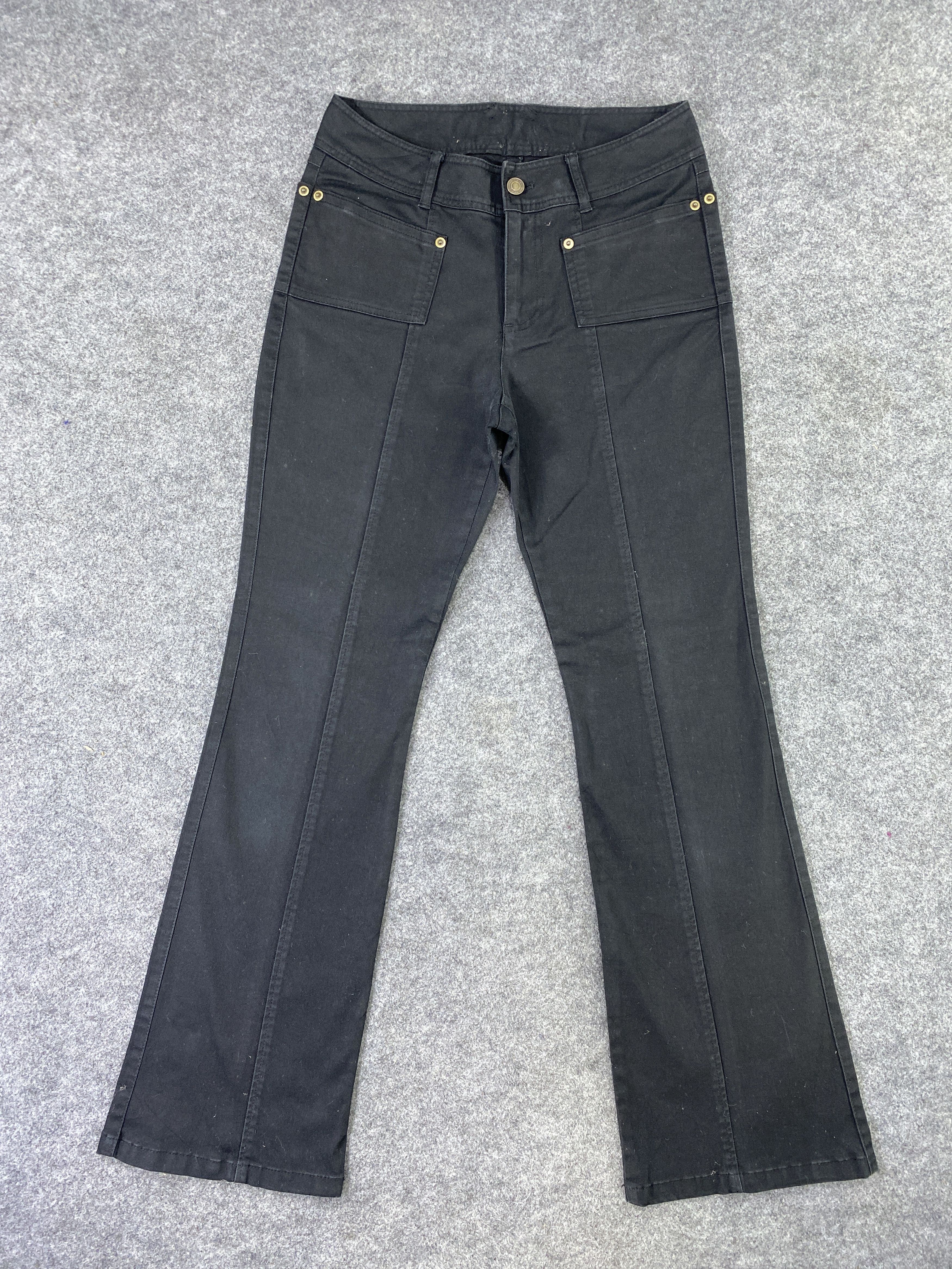 Japanese Brand Japanese Brand Black Denim Pants - J1137 Size US 28 / EU 44 - 1 Thumbnail
