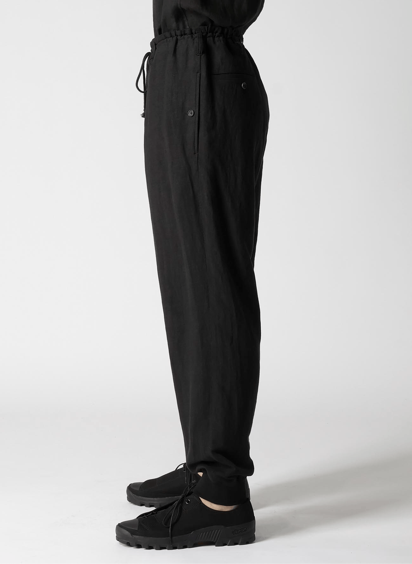 Yohji Yamamoto Yohji Yamamoto Pour Homme - CANVAS RIBBED HEM PANTS Size US 32 / EU 48 - 2 Thumbnail