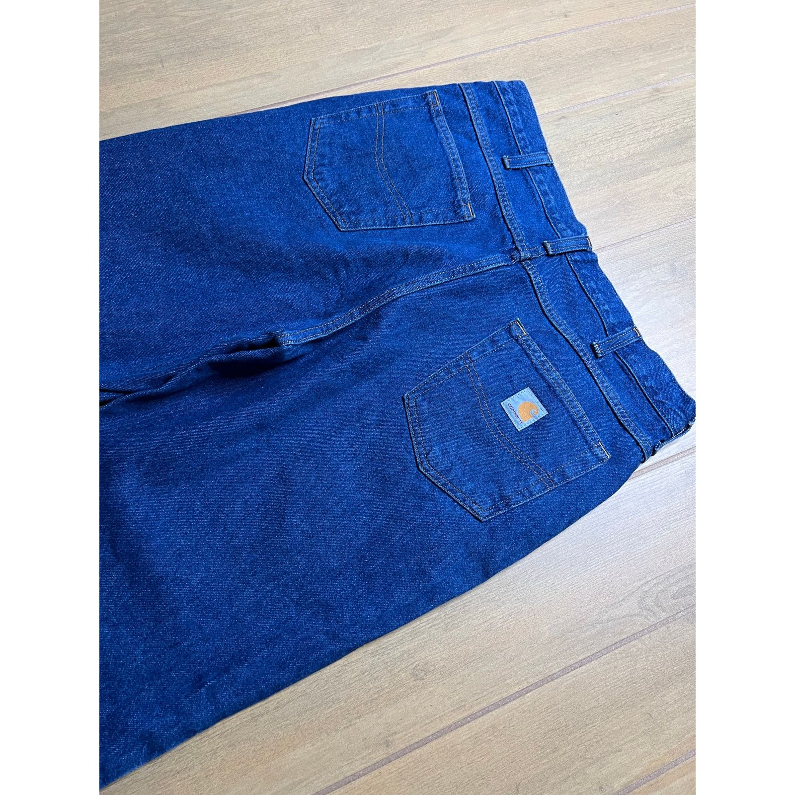 Carhartt Carhartt Jeans Mens 34x34 Blue Denim Utility Work Pants Y2K Size US 34 / EU 50 - 6 Thumbnail