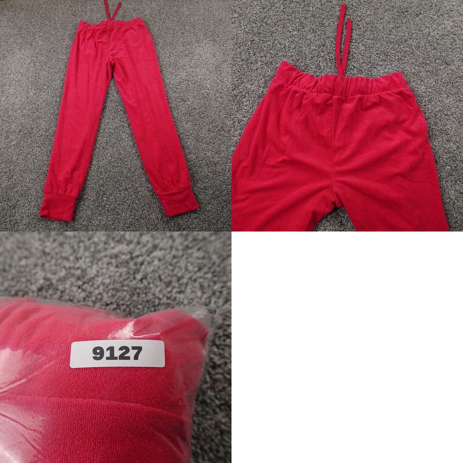 Juicy Couture VINTAGE Juicy Couture Track Suit Womens S Pink Jacket Pants Terry Y2K Size 28" / US 6 / IT 42 - 11 Thumbnail
