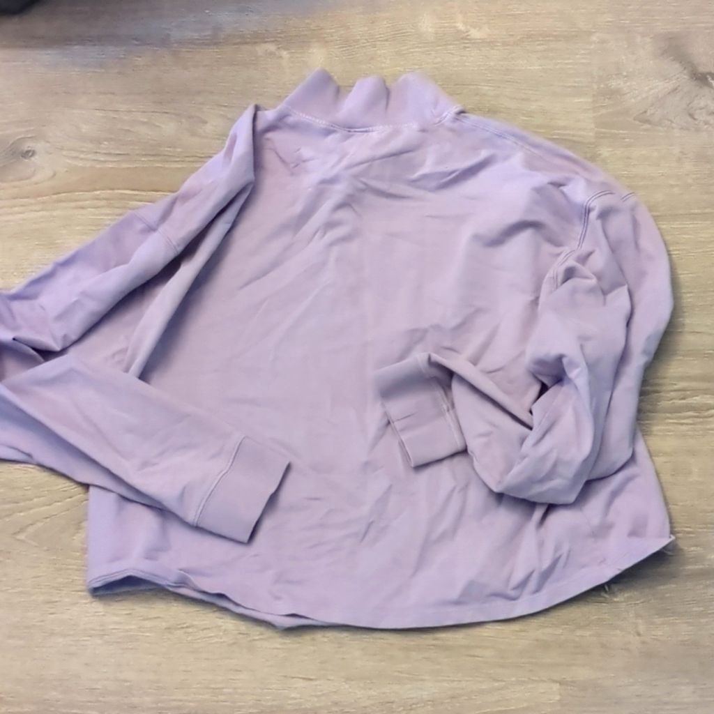 Outdoor Voices Outdoor voices lavender mock neck long sleeve top size XL Size XL / US 12-14 / IT 48-50 - 4 Thumbnail