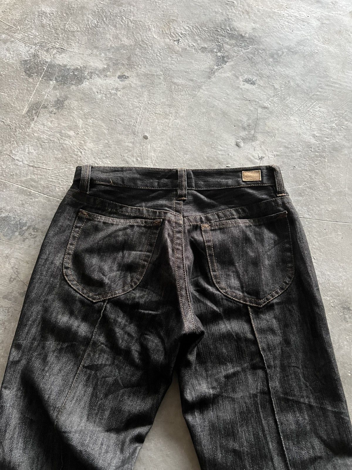 If Six Was Nine flare pleated nicole club for men denim rare design Size US 29 - 14 Thumbnail