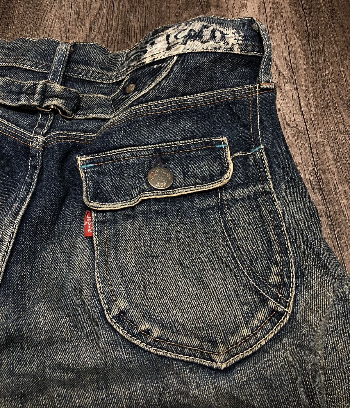 Levi's Vintage Clothing Vintage Levi's Strauss & Co Half Selvedge Jeans (Unisex) Size US 29 - 21 Thumbnail
