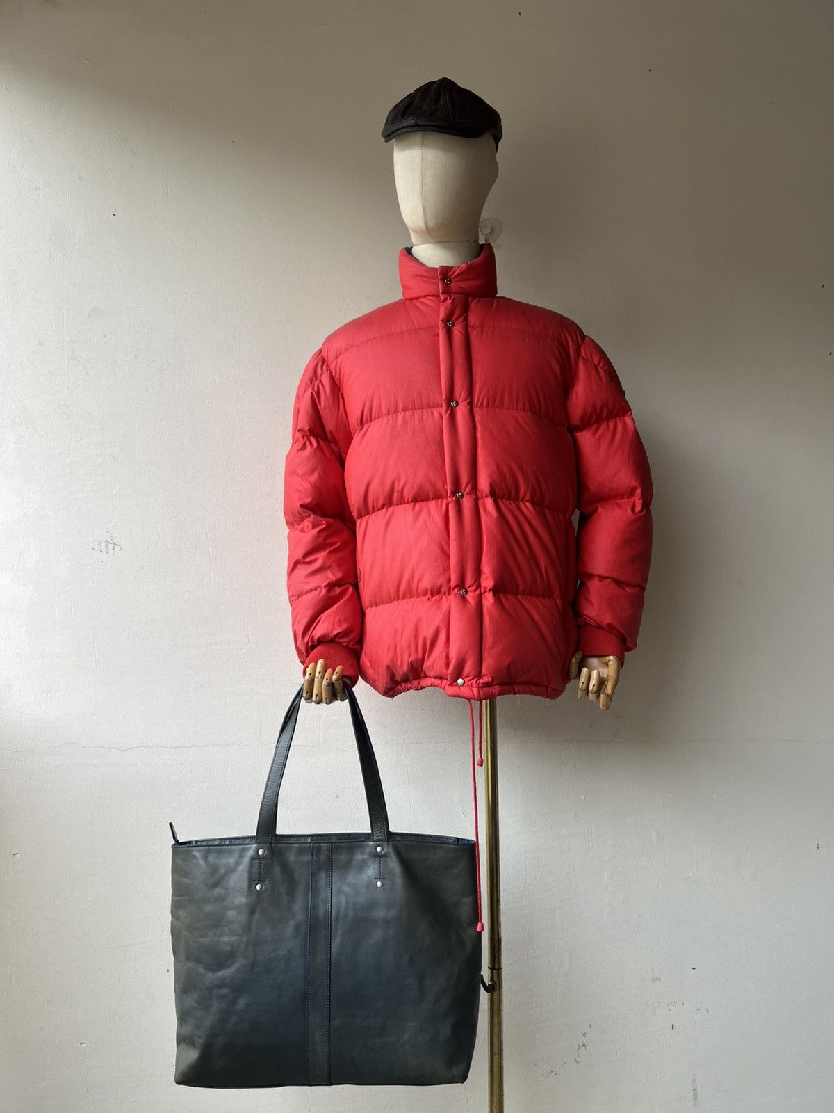 Tete Homme Tete Homme Japan Faded Patina All Leather Tote Bag Size ONE SIZE - 5 Thumbnail