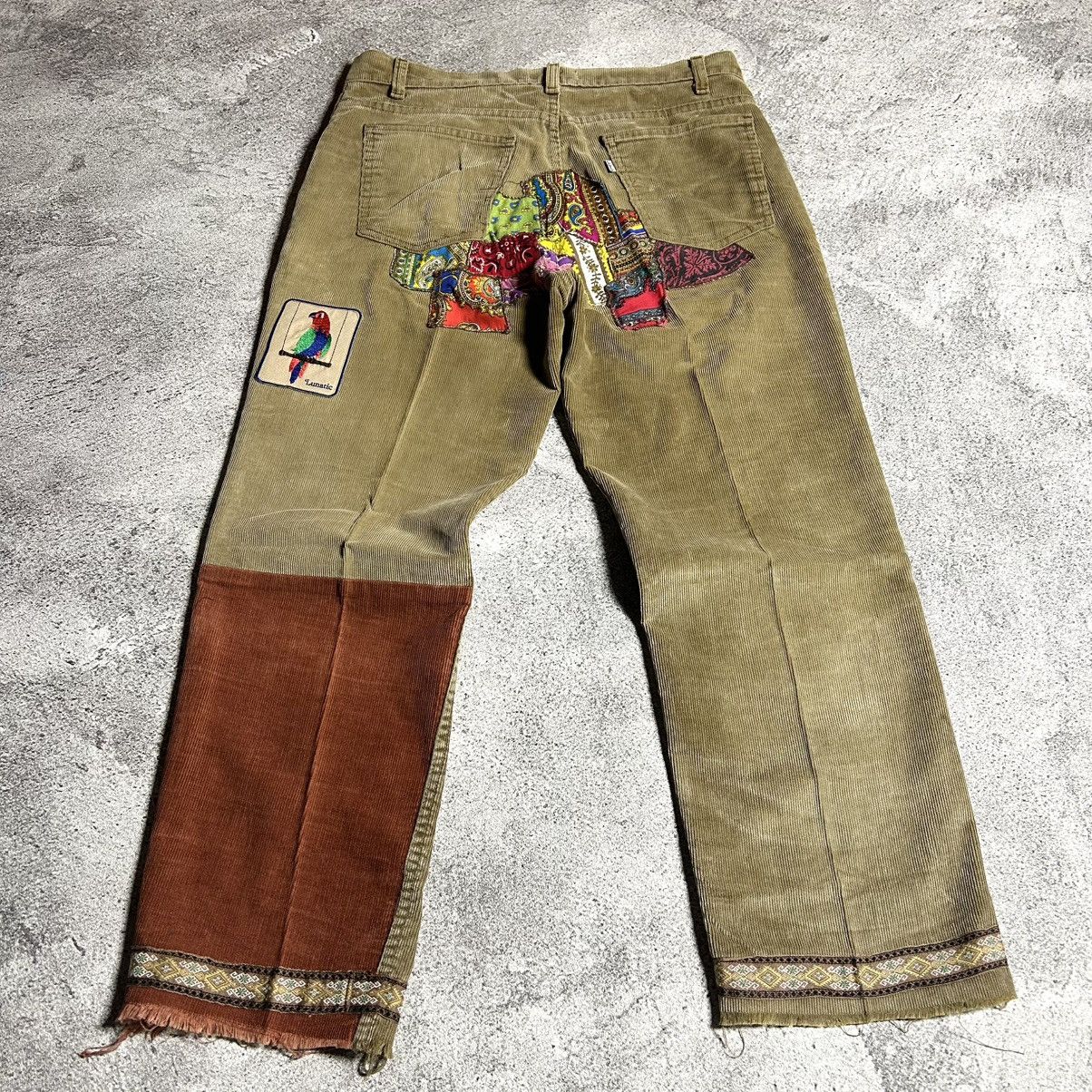 Levi's Rework Levis Corduroy Shashiko Size US 33 - 16 Thumbnail