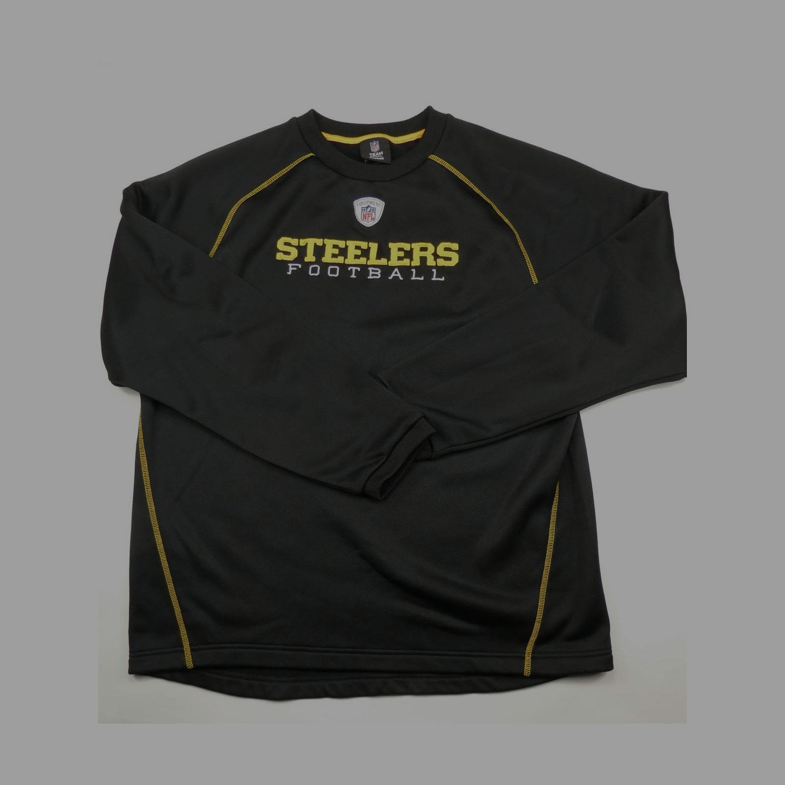 Reebok STEELERS NFL Equipment long sleeve fleece lined shirt, large Size US L / EU 52-54 / 3 - 1 Thumbnail
