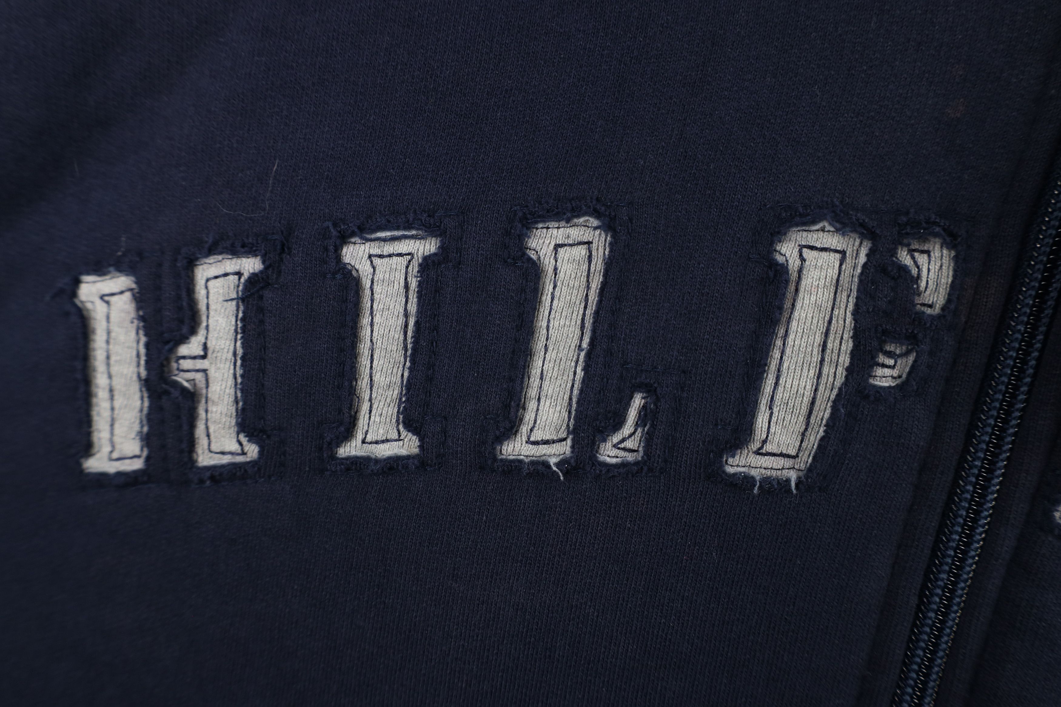 Tommy Hilfiger × Vintage Vintage Y2K Tommy Hilfiger Heavyweight Full Zip Hoodie Blue Size US XXL / EU 58 / 5 - 6 Thumbnail