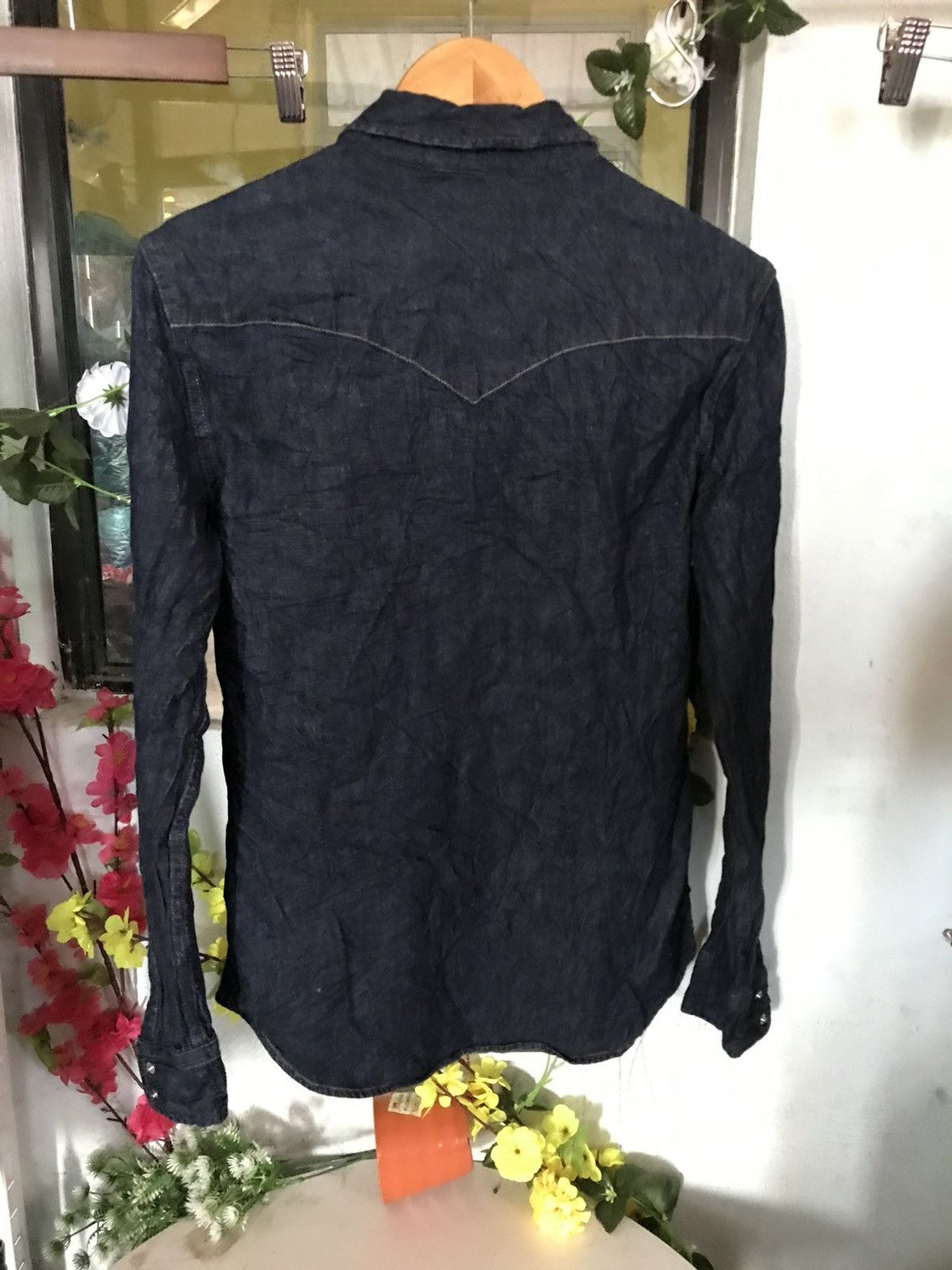 Levi's Levis Blue Denim Button Long Slevee Size US S / EU 44-46 / 1 - 2 Thumbnail