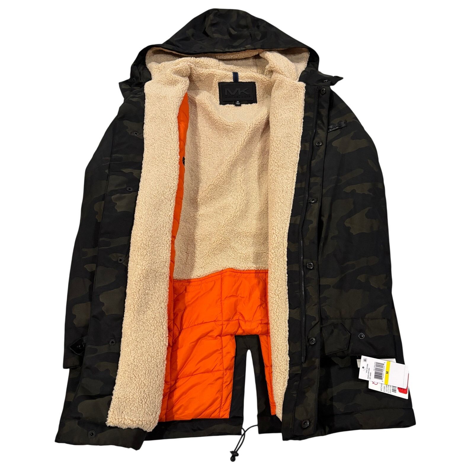 Michael Kors *R44 MICHAEL KORS Camo Parka Faux Shearling Lining Medium Size US M / EU 48-50 / 2 - 2 Thumbnail