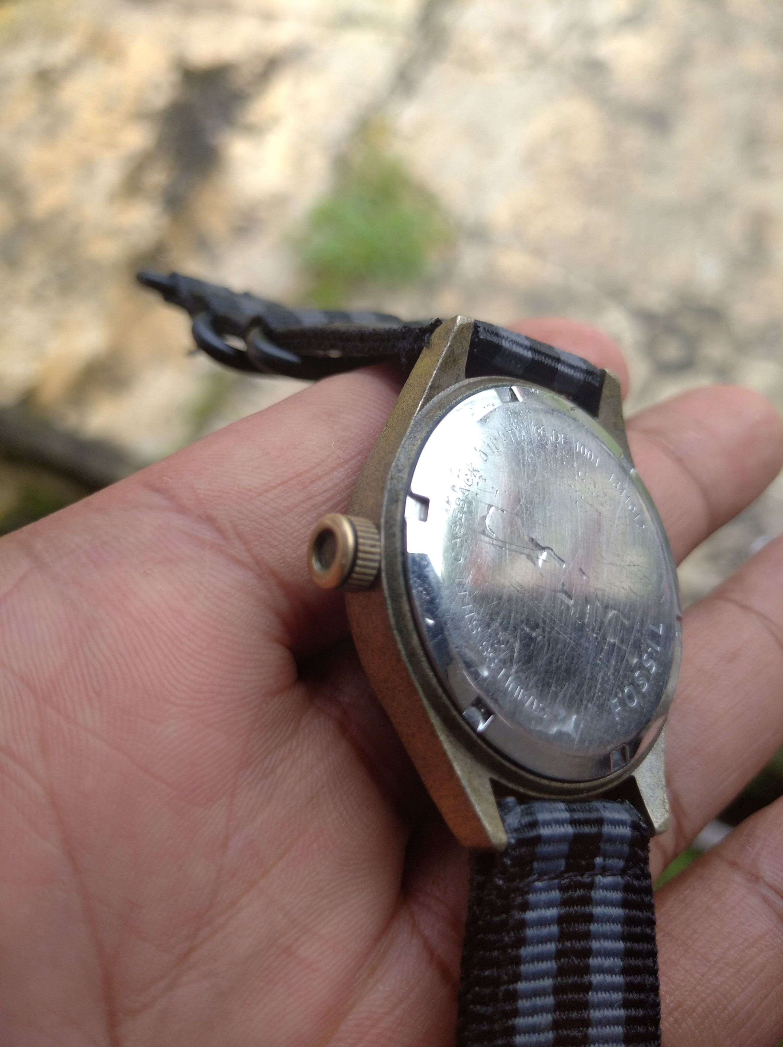 Fossil Mens Fossil Vintage Bronze Watch DE1001 Size ONE SIZE - 6 Thumbnail