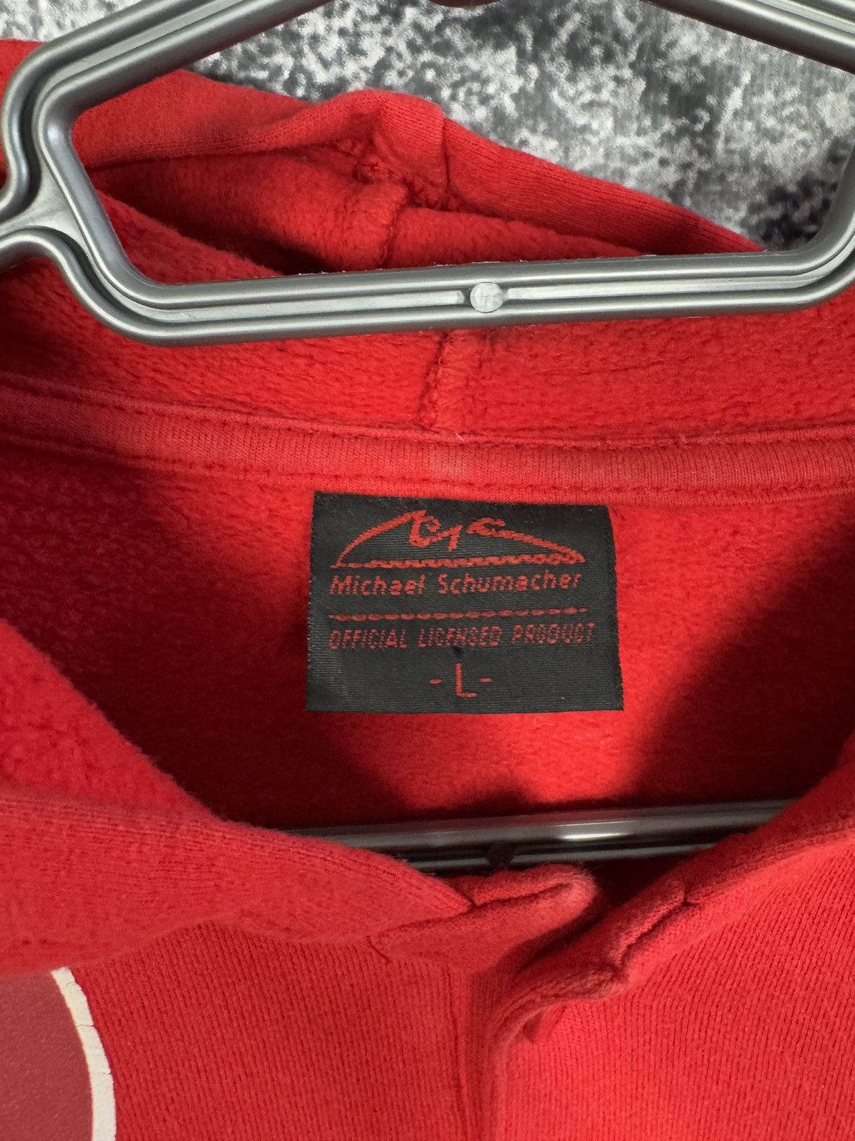 Formula 1 Michael Schumacher Vintage Hoodie Racing F1 Size L Size US L / EU 52-54 / 3 - 8 Thumbnail