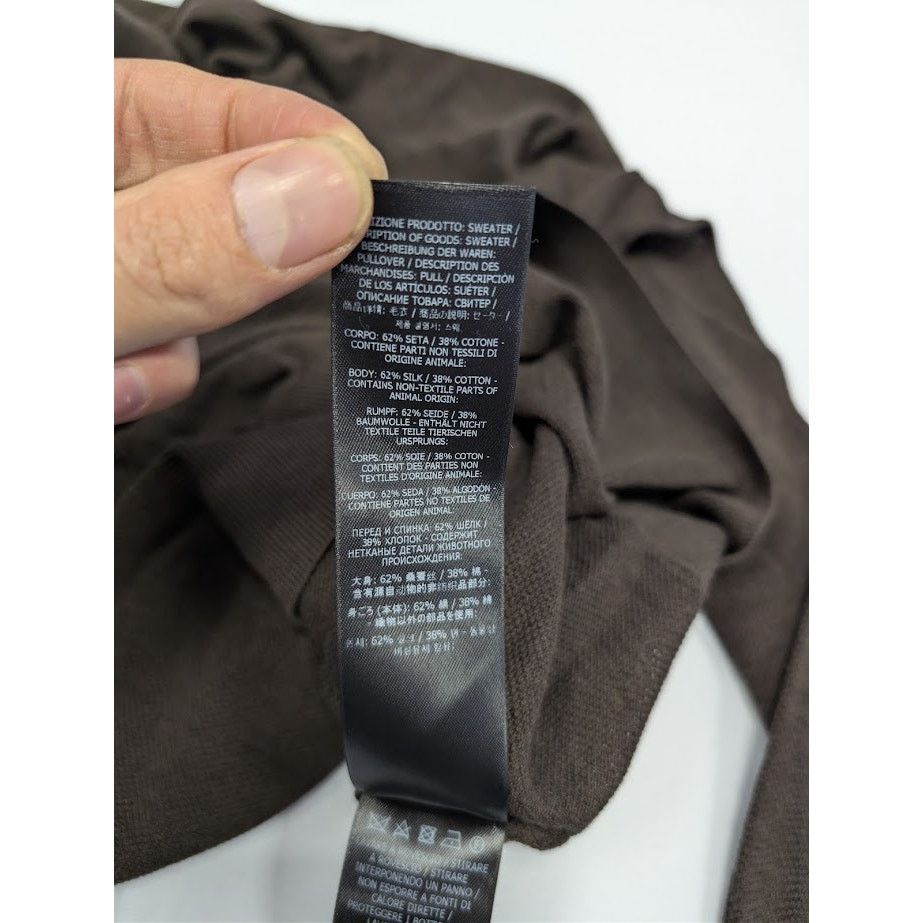 Tom Ford o1rshd1 Knitwear Polo Shirt in Ebony Size US M / EU 48-50 / 2 - 18 Thumbnail