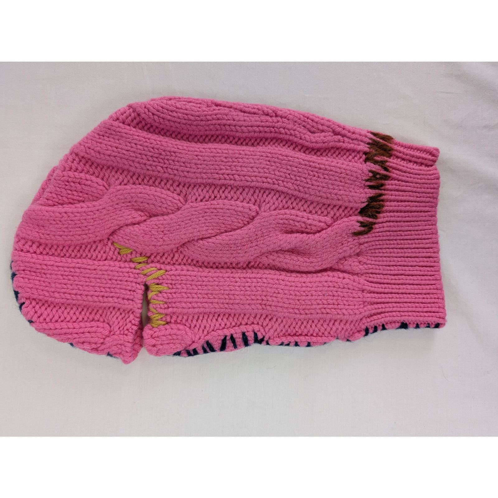 Marni o1rshd1 Size: M / Balaclava Scarf Cap / Hat in Pink Size ONE SIZE - 7 Thumbnail