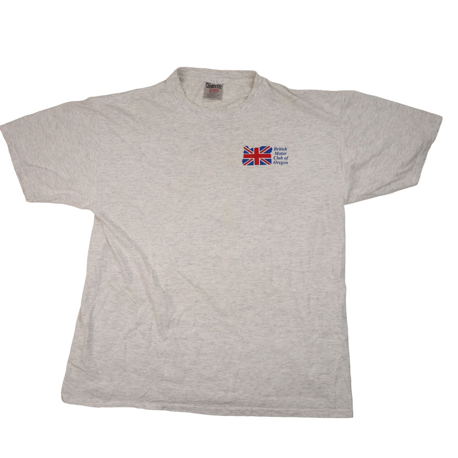 Vintage Vintage British Motor Club of Oregon Graphic T Shirt Size US XL / EU 56 / 4 - 1 Thumbnail