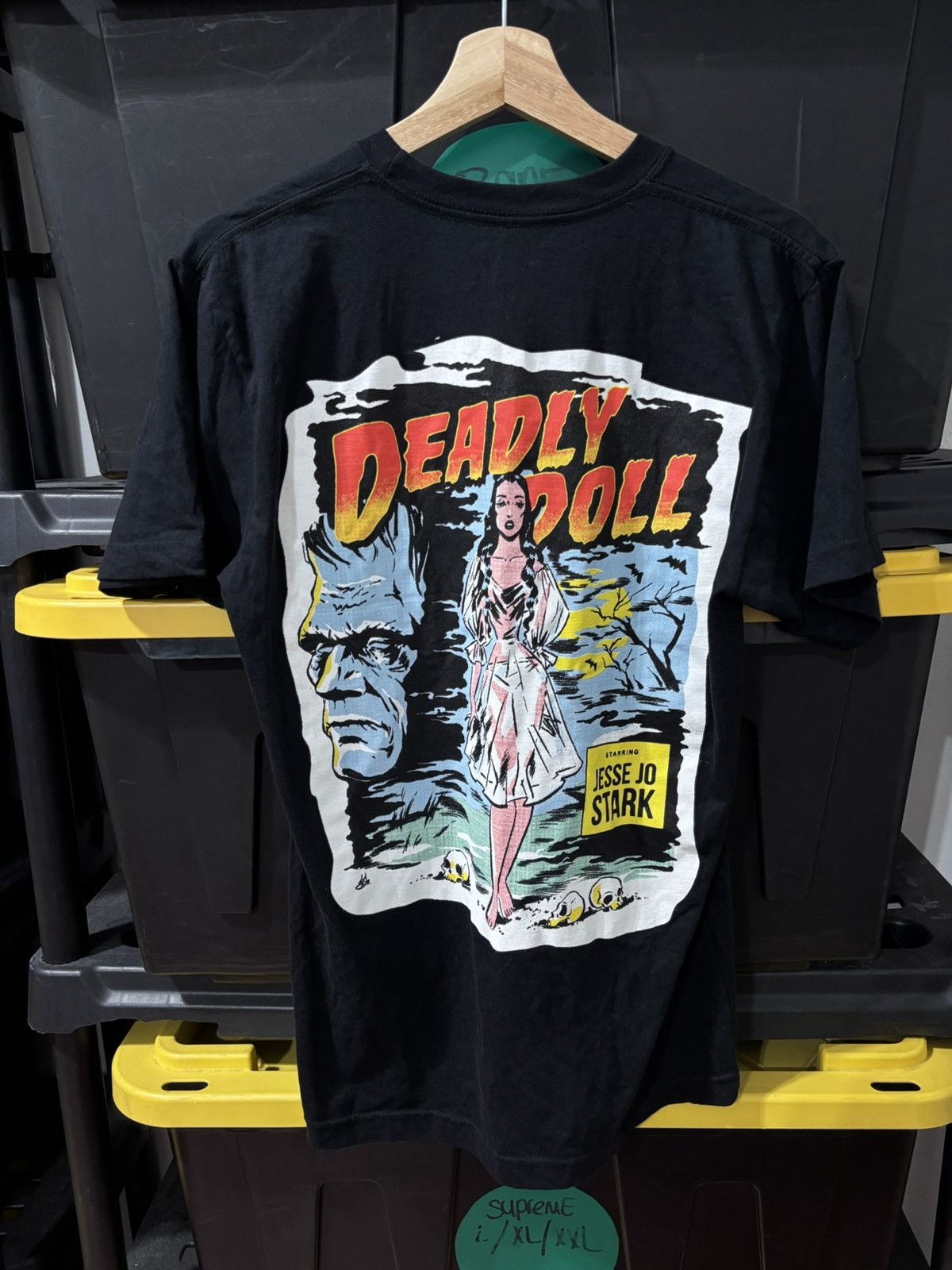 Chrome Hearts Chrome Hearts Deadly Doll T-Shirt (Miami Exclusive) 'Black' Size US M / EU 48-50 / 2 - 3 Thumbnail
