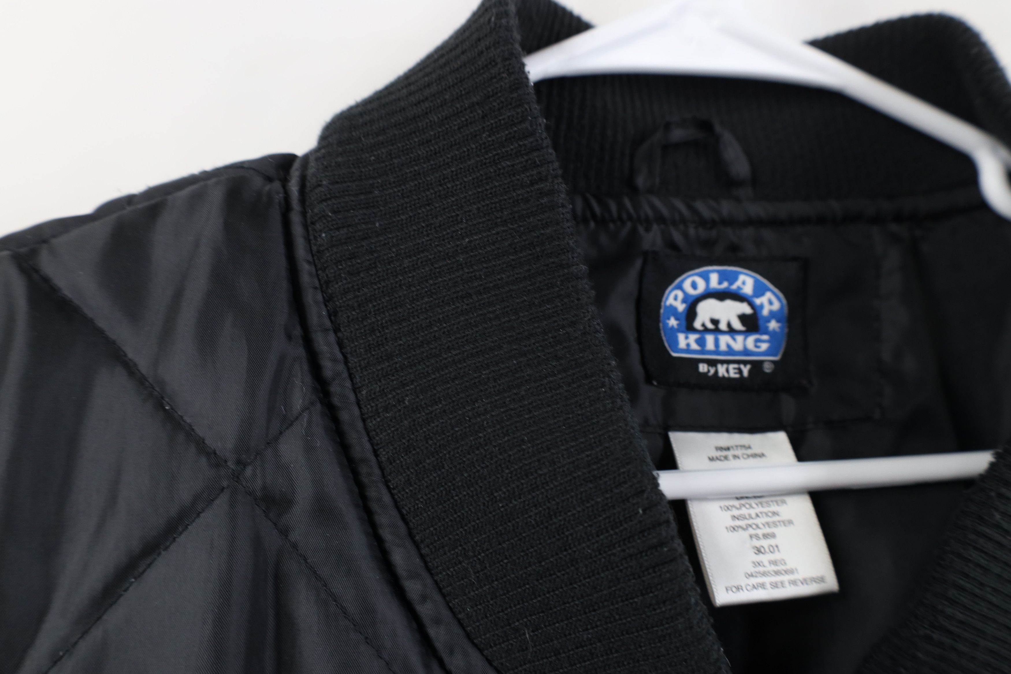 Vintage Vintage 90s Y2K Streetwear Puffer Vest Jacket Black Workwear Size US XXL / EU 58 / 5 - 5 Thumbnail