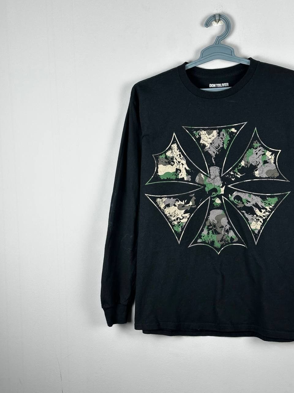 Band Tees Don Toliver Phsyco Tour Black Camo Long Sleeve T Shirt Size US M / EU 48-50 / 2 - 3 Thumbnail