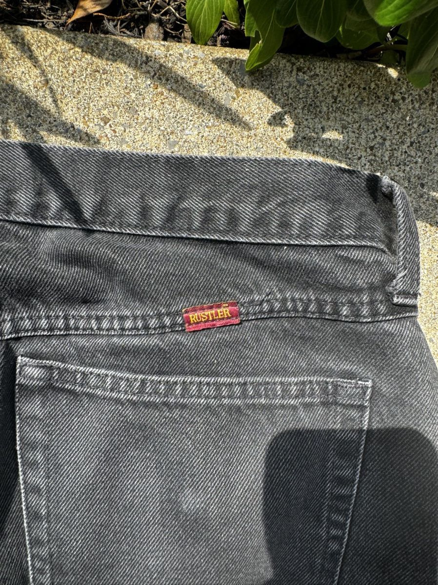 Wrangler WRANGLER BLACK VINTAGE JEANS Size US 32 / EU 48 - 9 Thumbnail