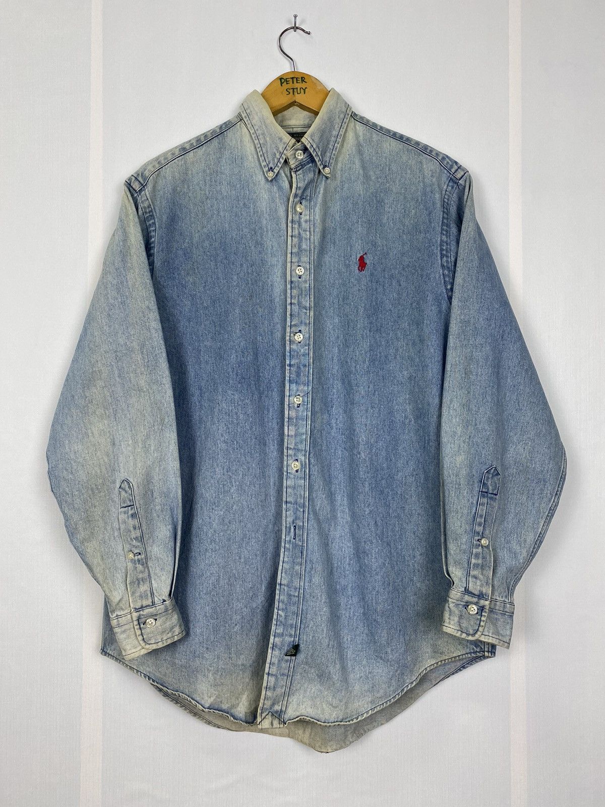 Polo Ralph Lauren × Vintage Vintage Polo Country Denim Jacket Size US M / EU 48-50 / 2 - 8 Thumbnail