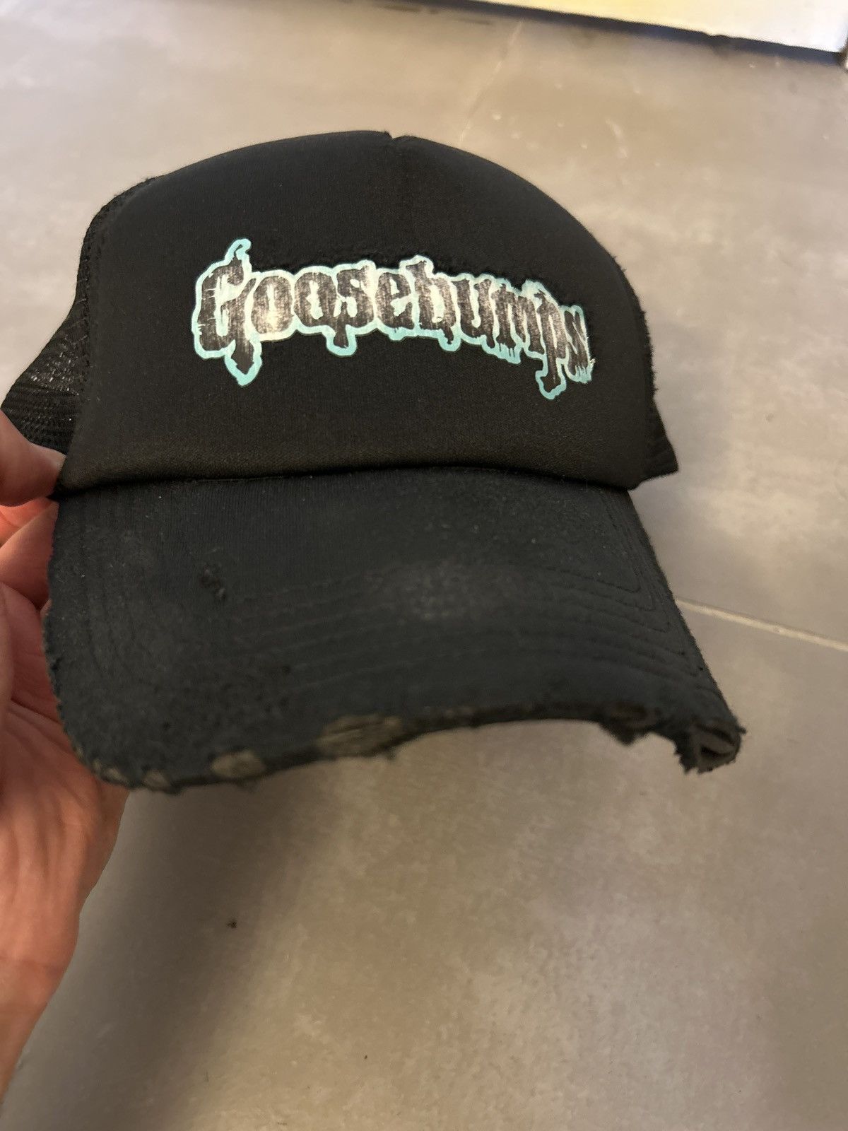 Vintage Vintage distressed GOOSEBUMPS cap Size ONE SIZE - 2 Thumbnail