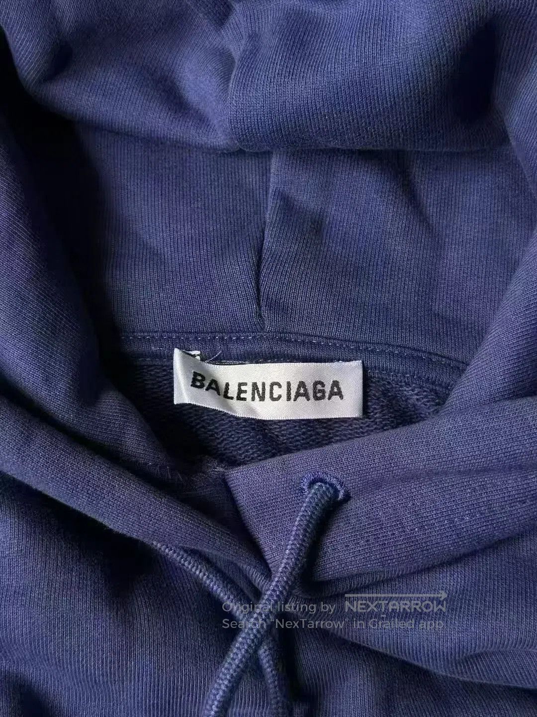 Balenciaga balenciaga blue logo hoodie. Size US XS / EU 42 / 0 - 3 Thumbnail