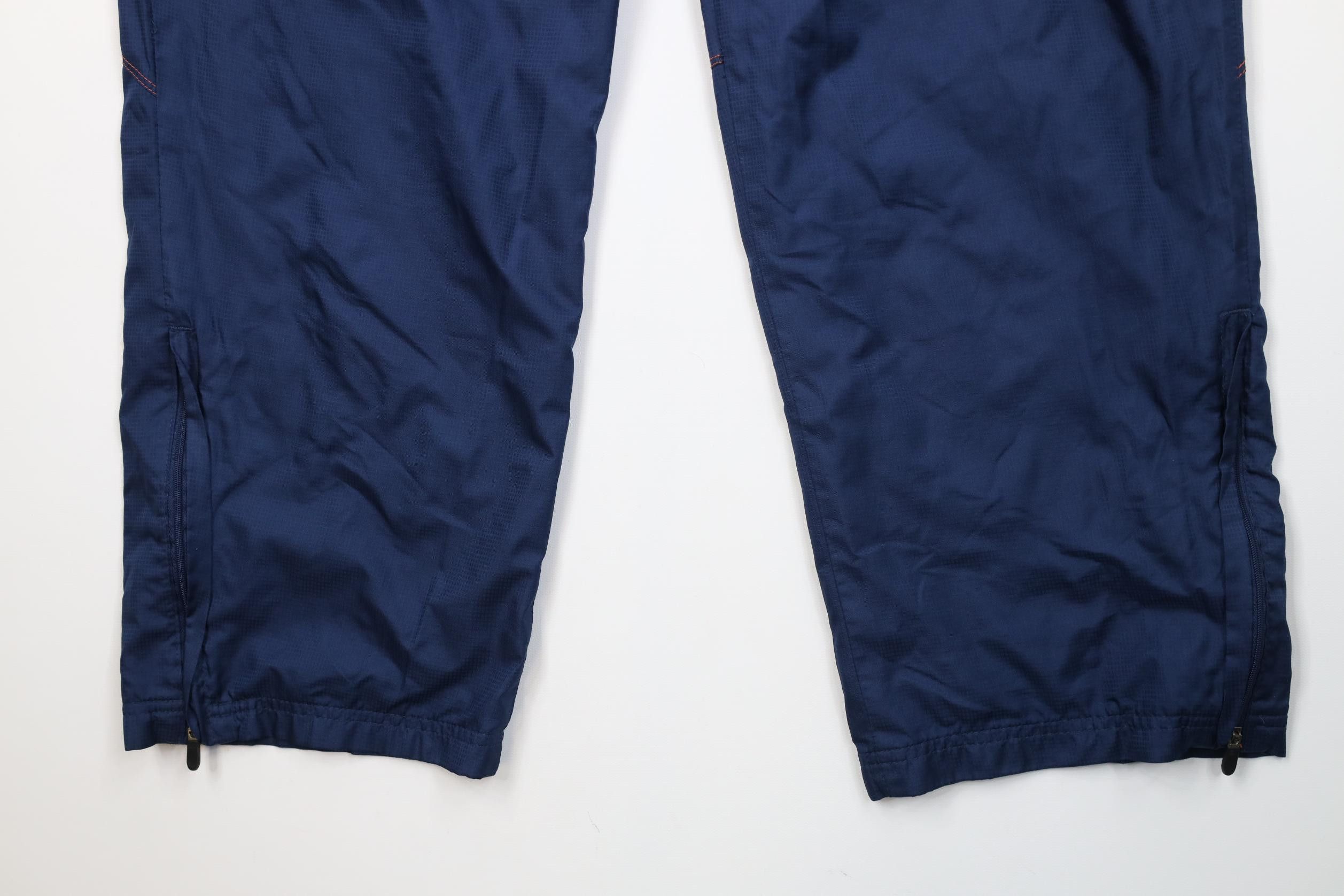 Starter Vintage 90s Y2K Starter Lined Wide Leg Windbreaker Pants Size US 34 / EU 50 - 4 Thumbnail