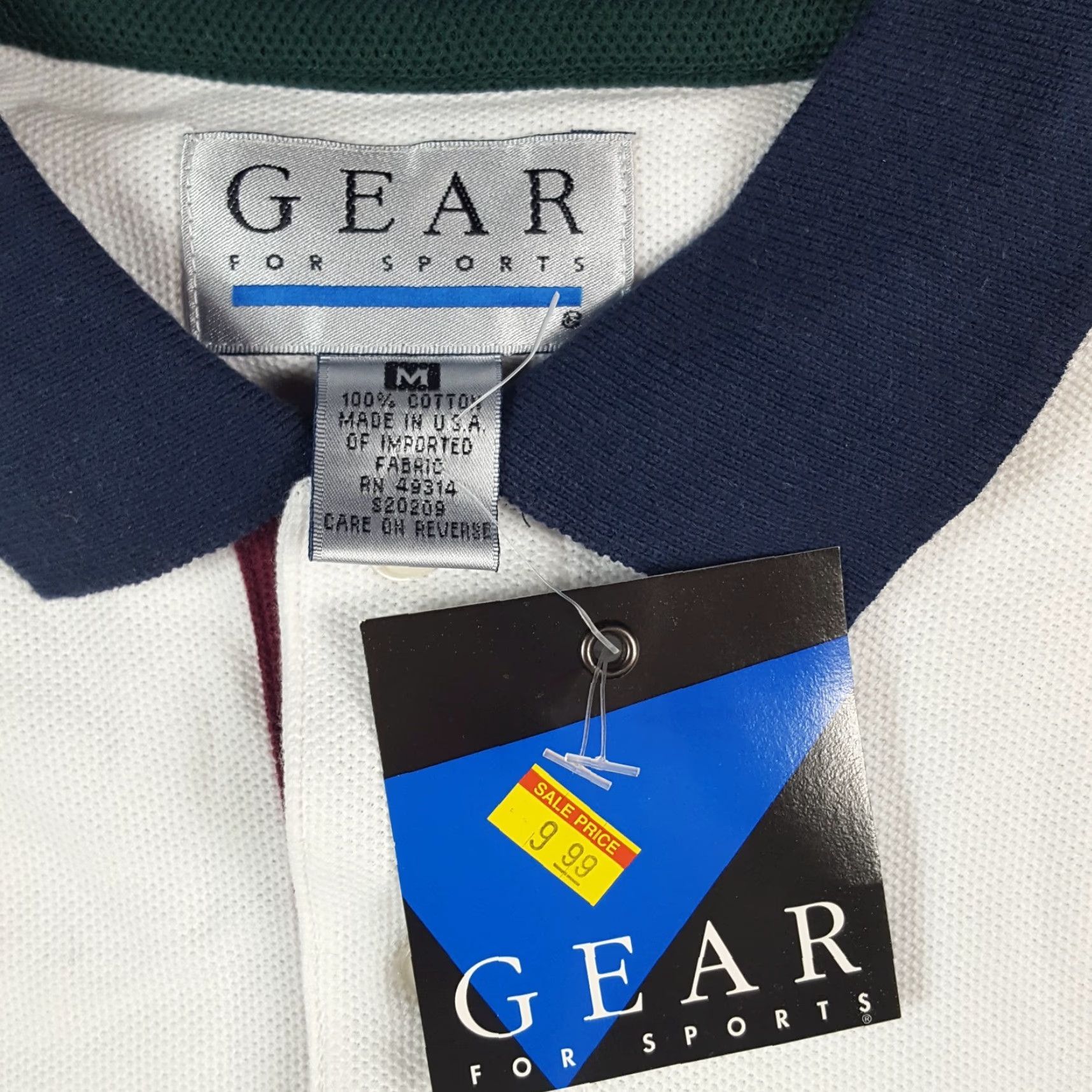 Vintage VINTAGE Sea Trail Polo Shirt Golf Club Men’s Size M White 90s Preppy Casual Workwear Shirt Polo Men Size US M / EU 48-50 / 2 - 4 Thumbnail