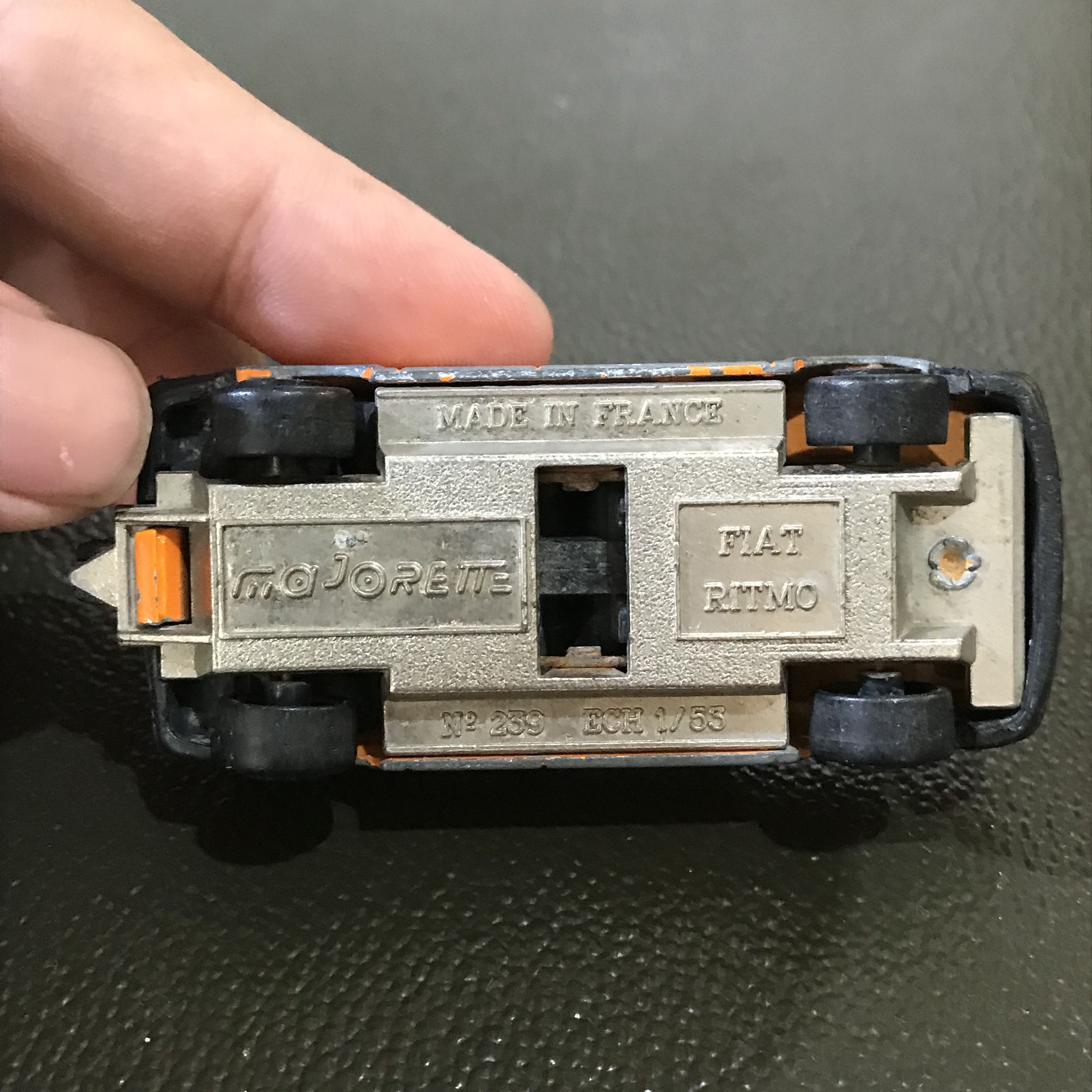 Vintage Vintage French Diecast Fiat Ritmo Majorette Made In France Size ONE SIZE - 11 Thumbnail