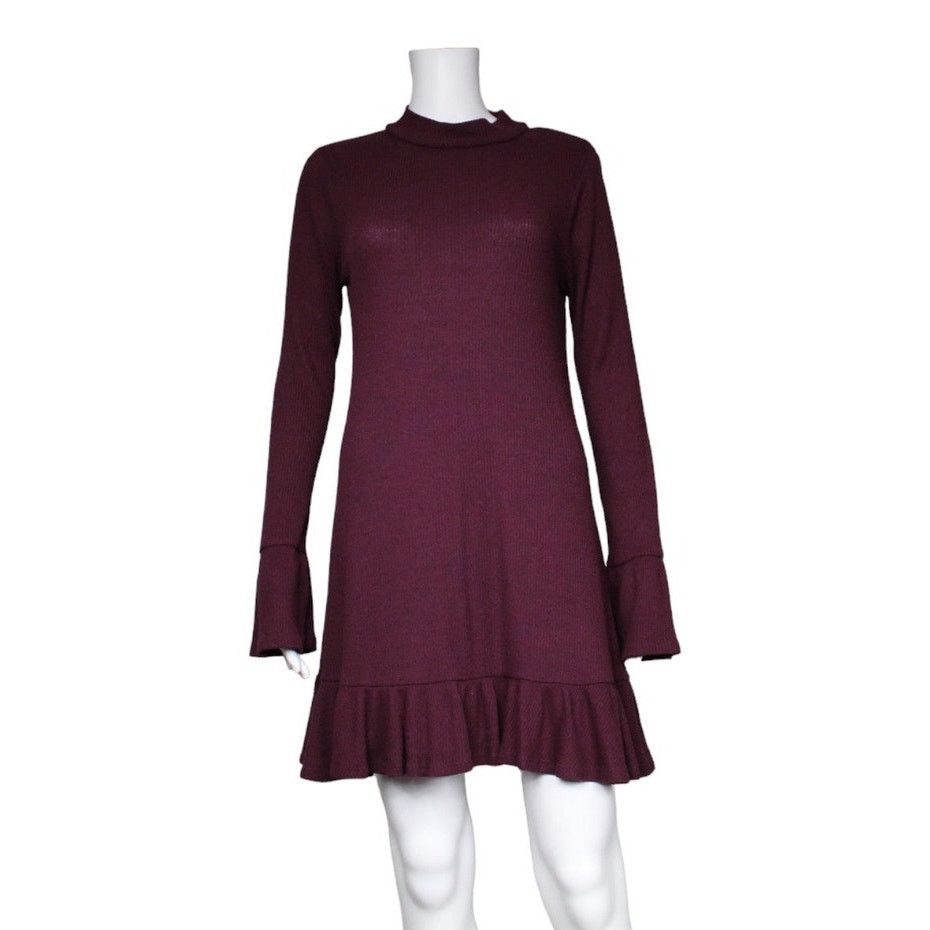 Express Express Long Sleeve Knee Length Dress Women Size Medium Size M / US 6-8 / IT 42-44 - 1 Thumbnail