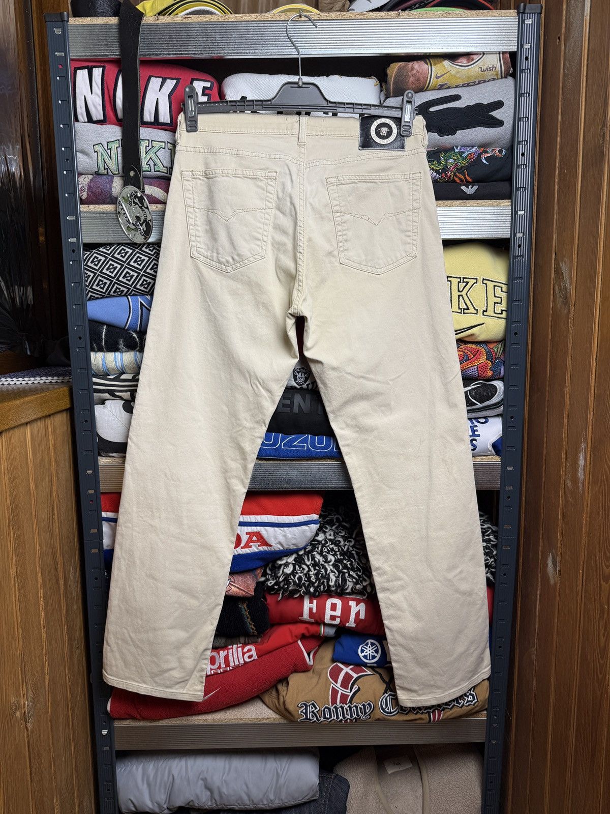 Versace Vintage Medusa Pattern Versace Jeans Signature Denim Size US 35 - 1 Thumbnail