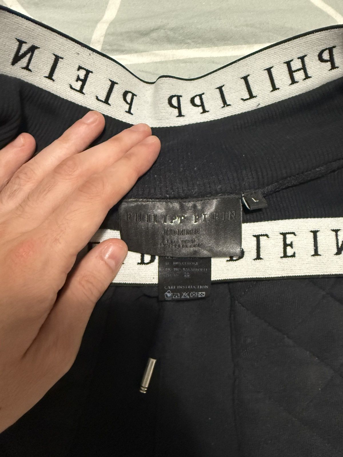 Philipp Plein Philipp Plein black sweatpants Size US 34 / EU 50 - 3 Thumbnail