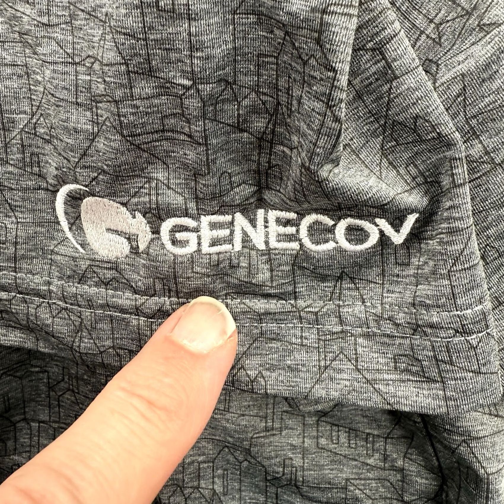 Footjoy FootJoy Polo Shirt Men XL Gray Outdoor Print Polyester Golfing All Seasons Breathable Athletic Shirt Mens Size US XL / EU 56 / 4 - 3 Thumbnail