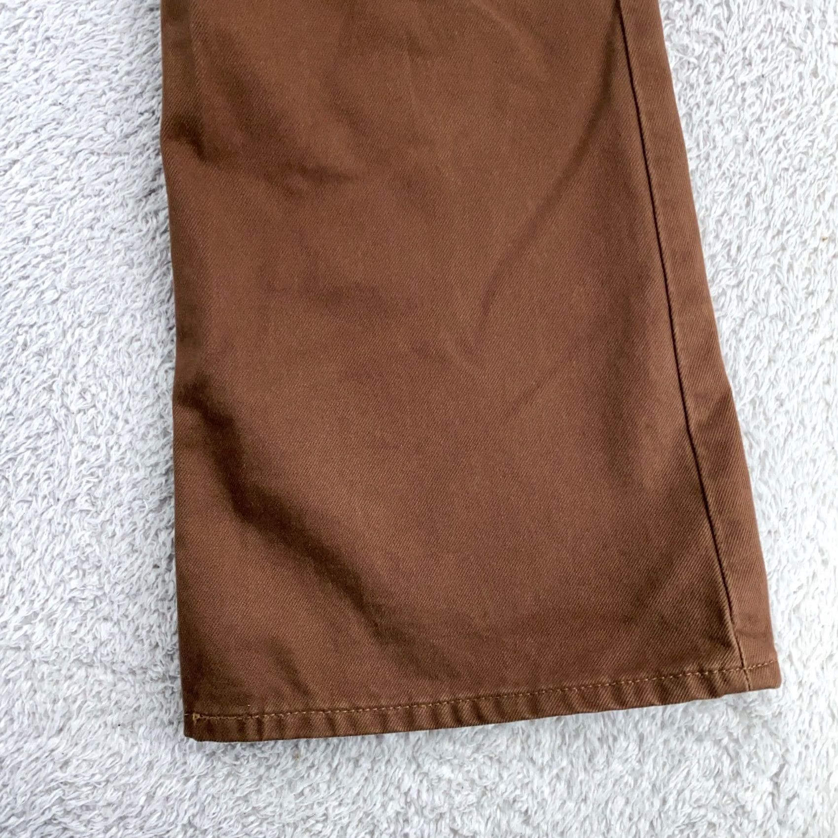Levi's Levi's 70s High Rise Flare Jeans Womens Brown Denim Corduroy Pocket 30x28 Size 30" / US 8 / IT 44 - 5 Thumbnail