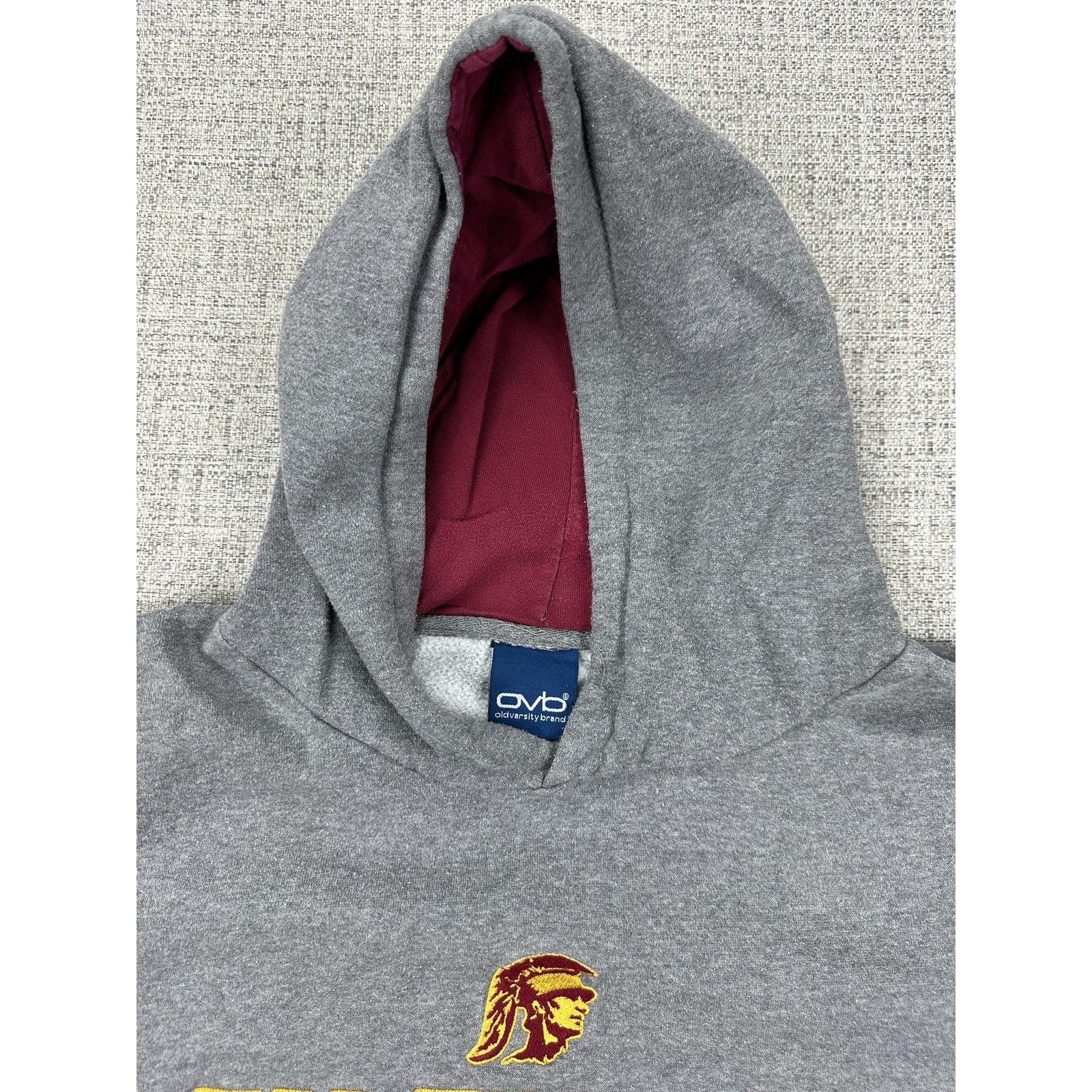Other USC Trojans Hoodie Sweatshirt Sz 2XL Embroidered Y2K Gray Size US XXL / EU 58 / 5 - 8 Thumbnail