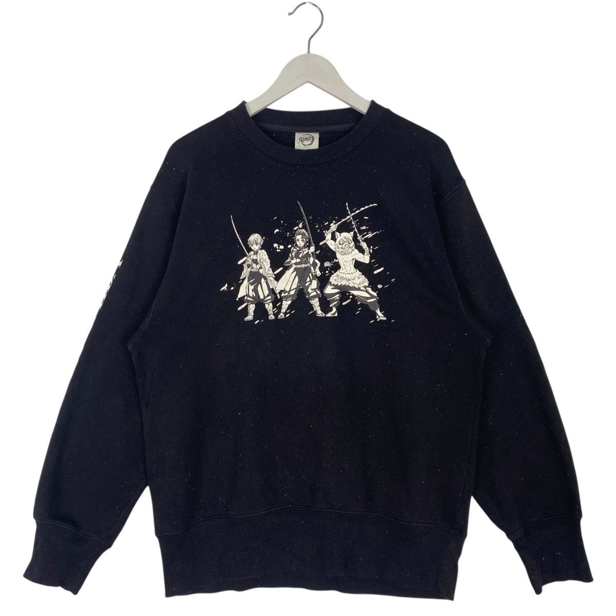 Other Vintage Cartoon Japan Printed Black Pullover Jumper Size S Size US S / EU 44-46 / 1 - 1 Thumbnail