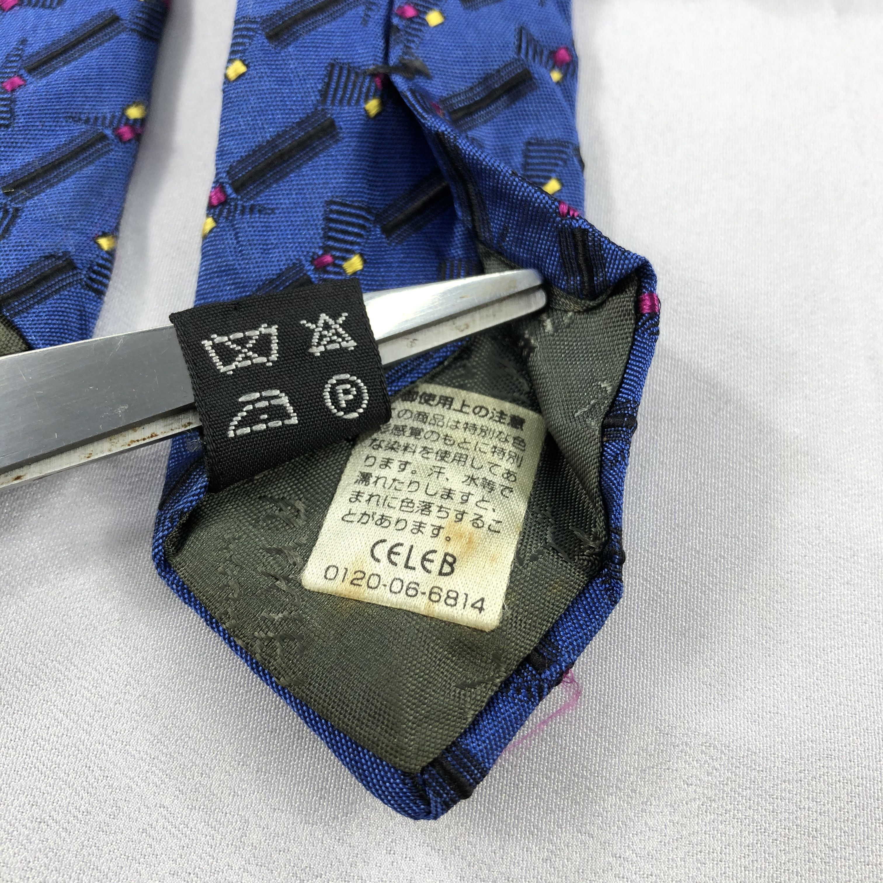 Sonia Rykiel × Vintage Rykiel Homme Silk Neck Ties T101 Size ONE SIZE - 6 Thumbnail