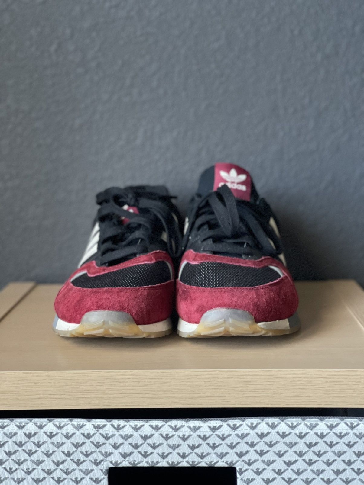 Adidas Adidas Quesense Collegiate Burgundy colorway Size US 13 / EU 46 - 3 Thumbnail
