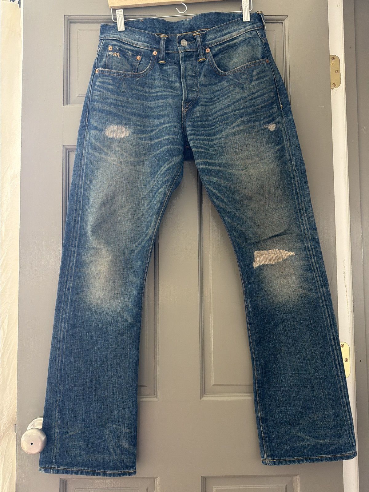RRL Ralph Lauren RRL Bootcut Sutton selvedge jean Size US 30 / EU 46 - 1 Thumbnail