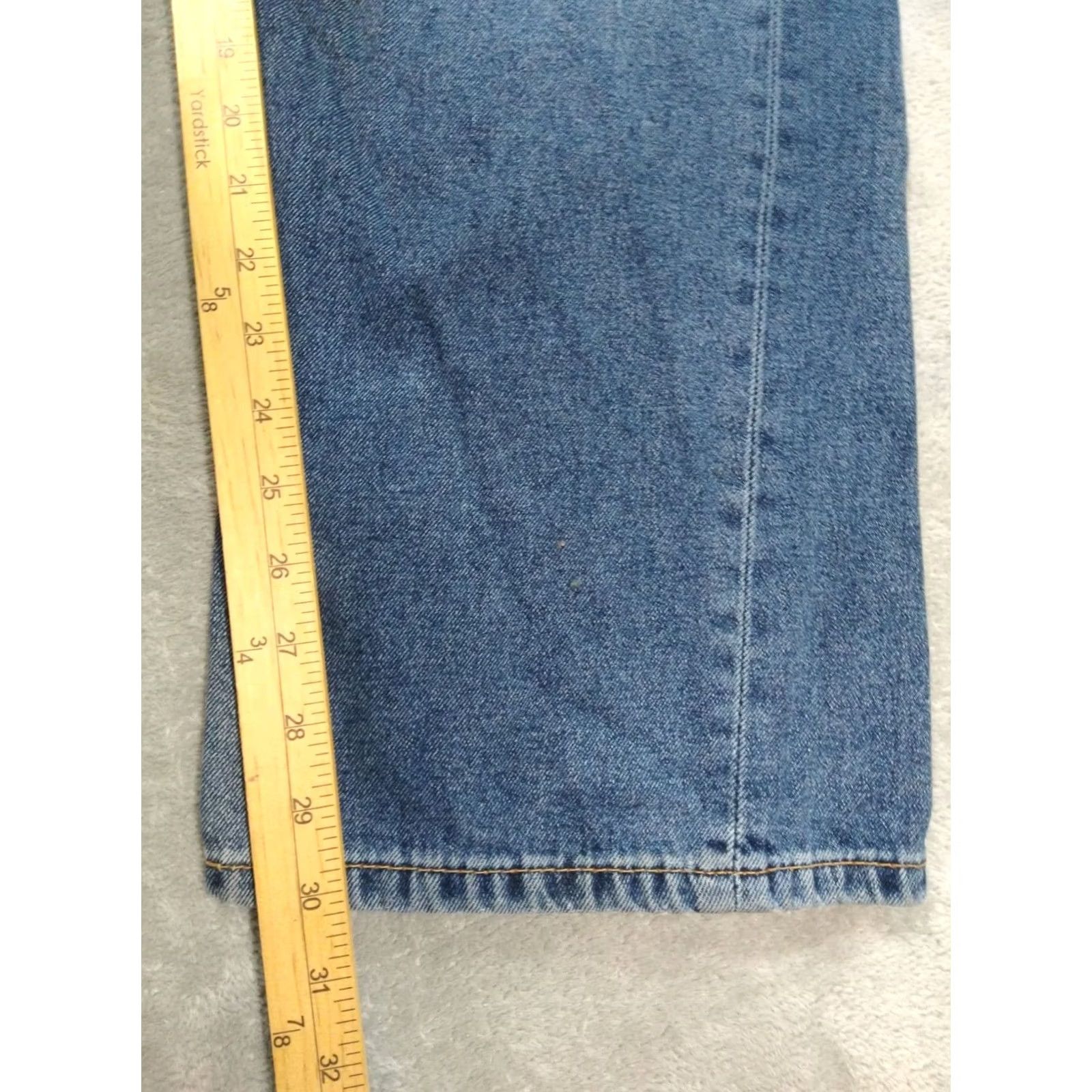 Levi's Levi's 559 Jeans Mens 40x32 Blue Denim Relaxed Straight Mid Wash Size US 40 / EU 56 - 5 Thumbnail