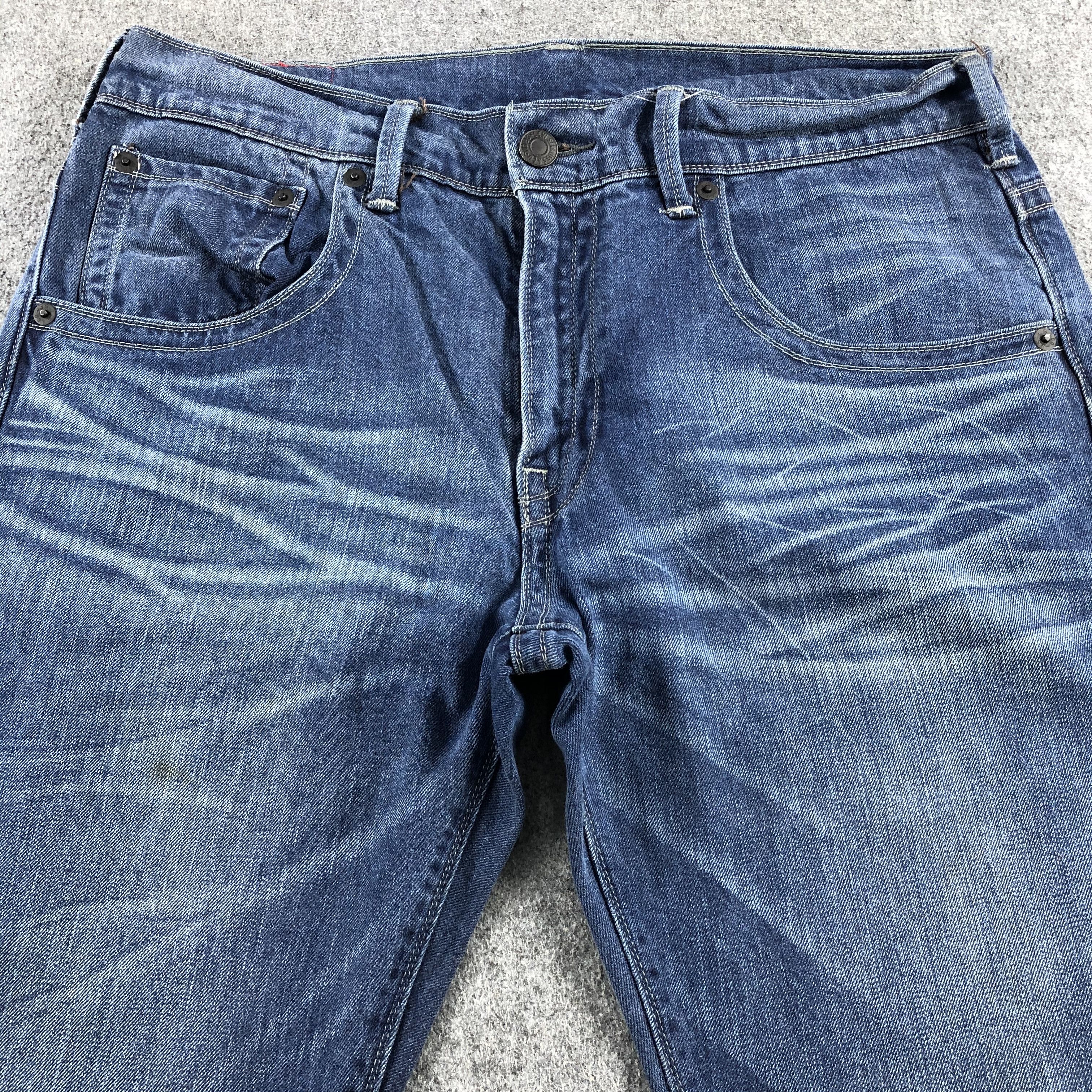 Levi's Vintage Blue Wash Levis 504 Jeans-J2253 Size US 37 - 3 Thumbnail