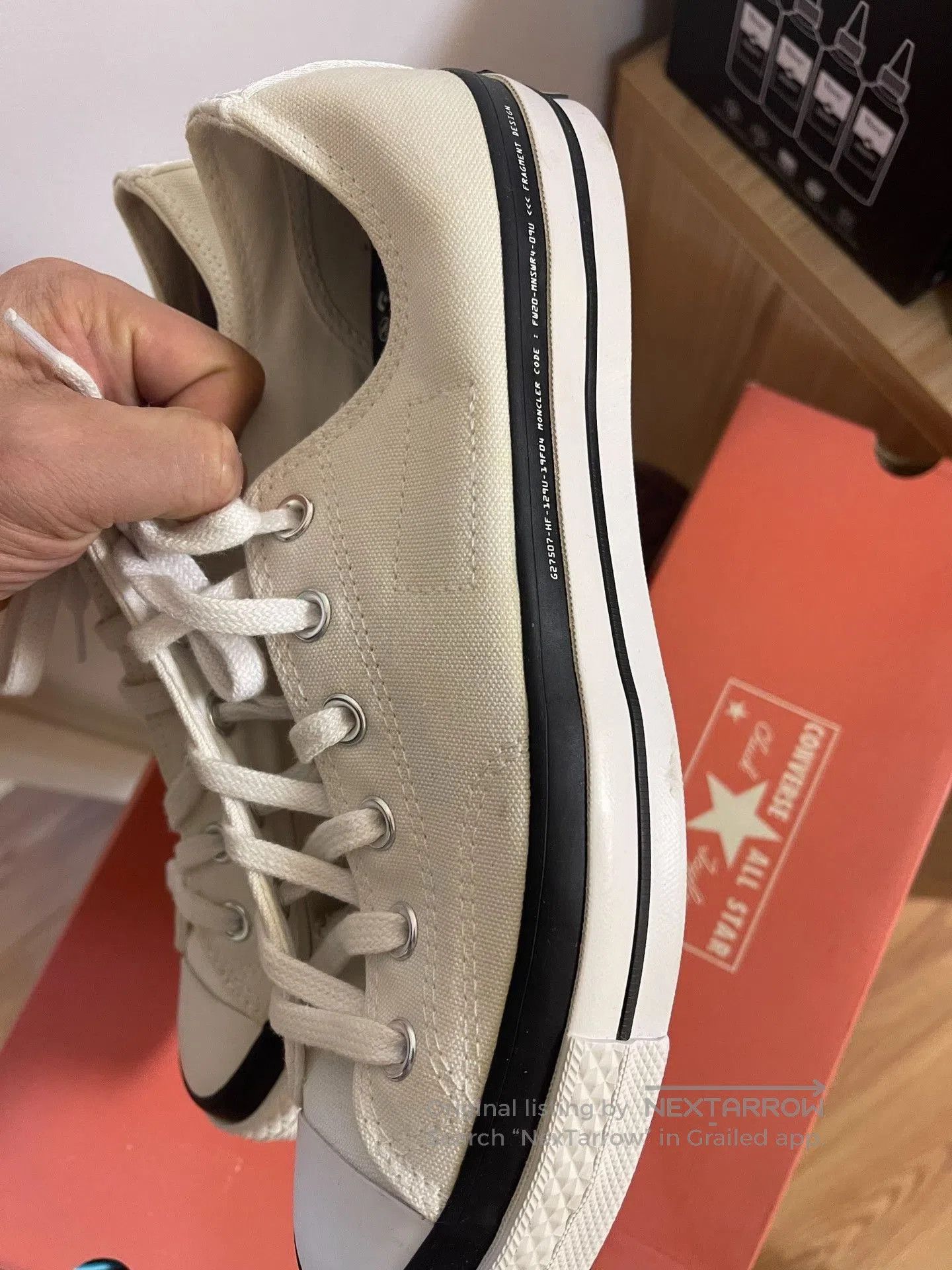 Fragment Design Fragment x Moncler x Converse 1970s. Size US 8.5 / EU 41-42 - 3 Thumbnail