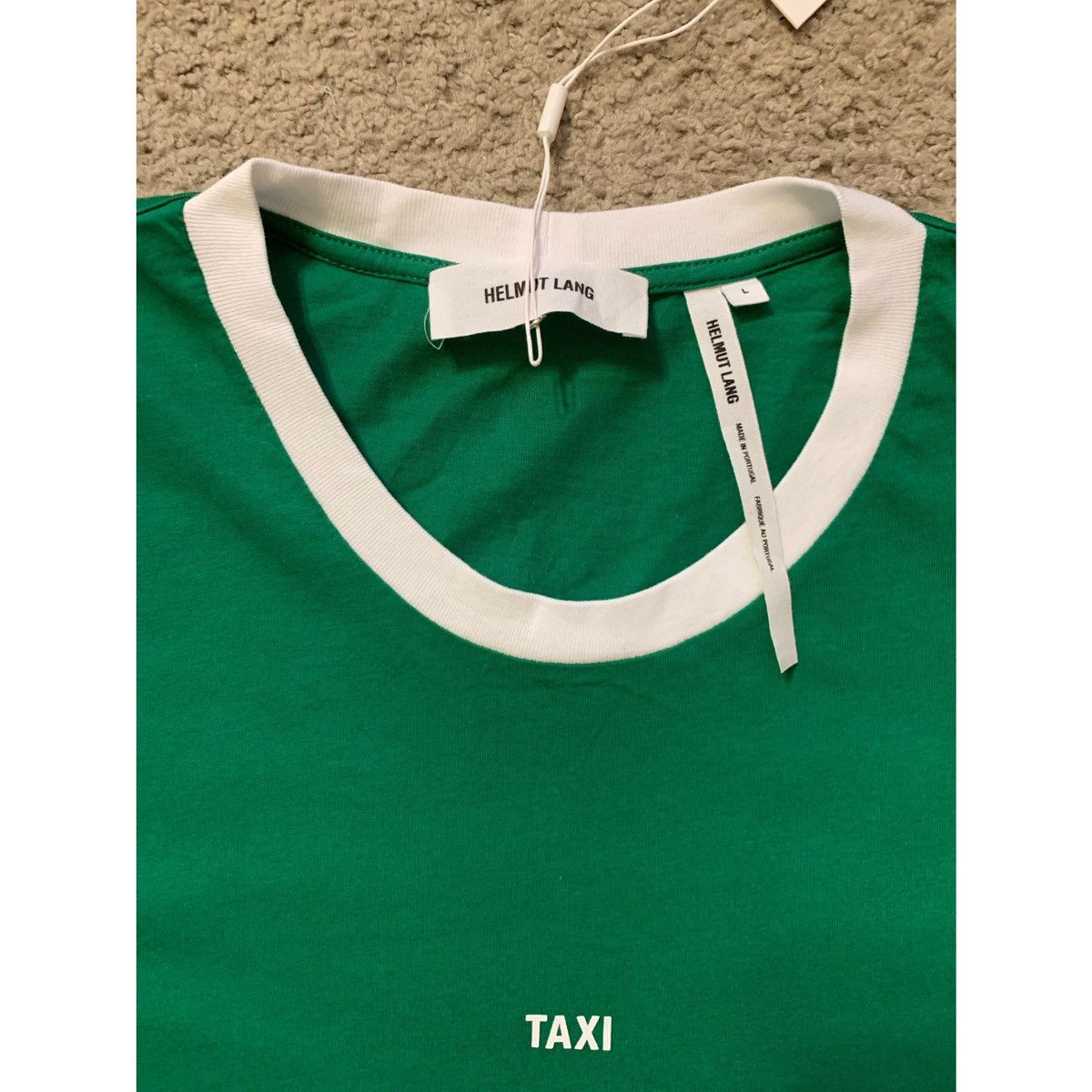Helmut Lang HELMUT LANG TAXI LIMITED EDITION T-SHIRT Size US L / EU 52-54 / 3 - 5 Thumbnail