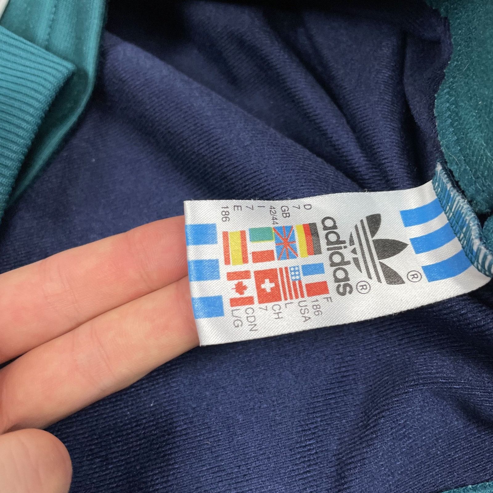Adidas × Vintage Vintage Adidas Men's Multi Quarter Zip Track Jacket Large Size US L / EU 52-54 / 3 - 11 Thumbnail