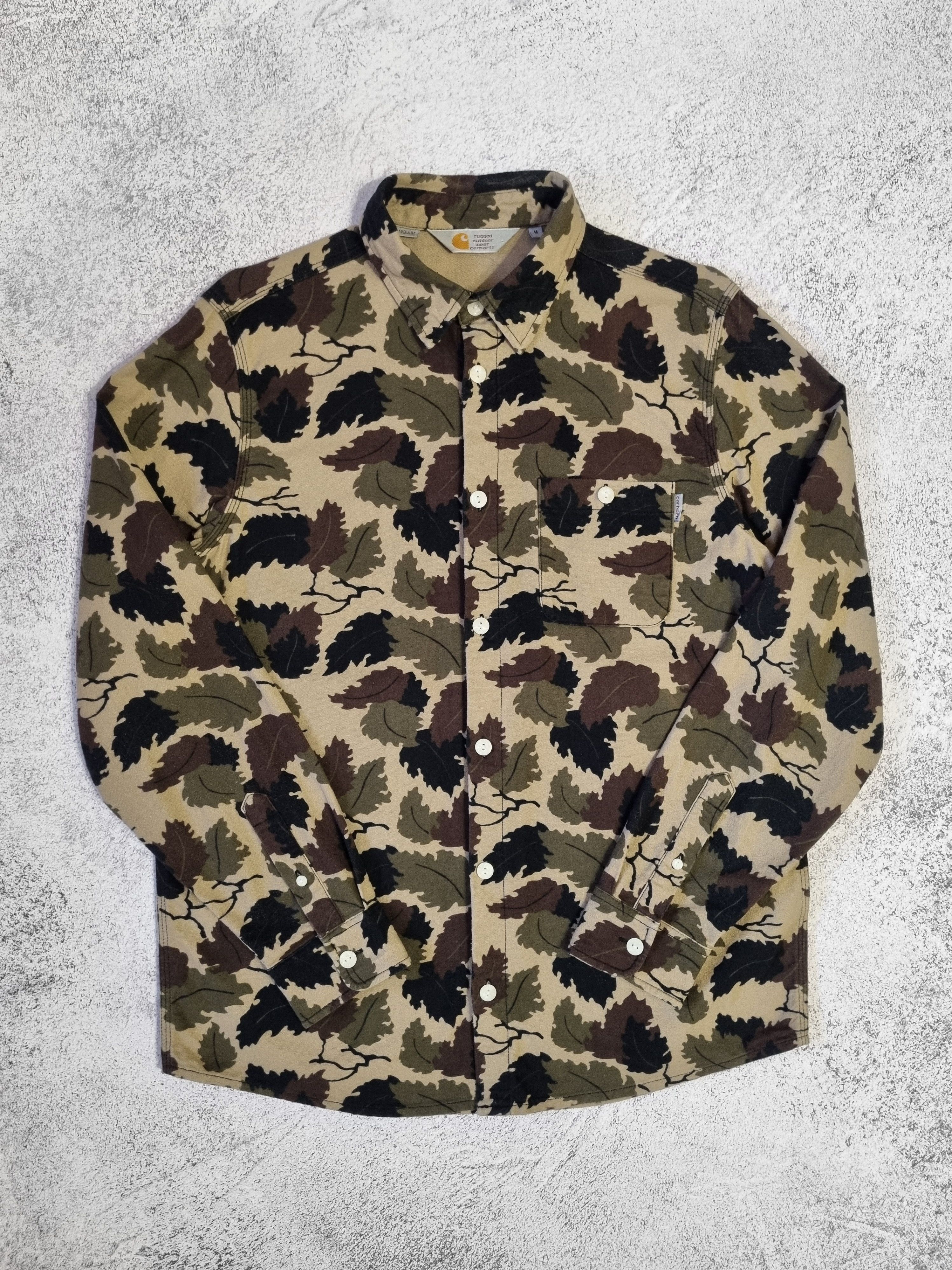 Carhartt Carhartt L/S Wilkins Real Tree Camo Button Shirt Size US M / EU 48-50 / 2 - 1 Thumbnail