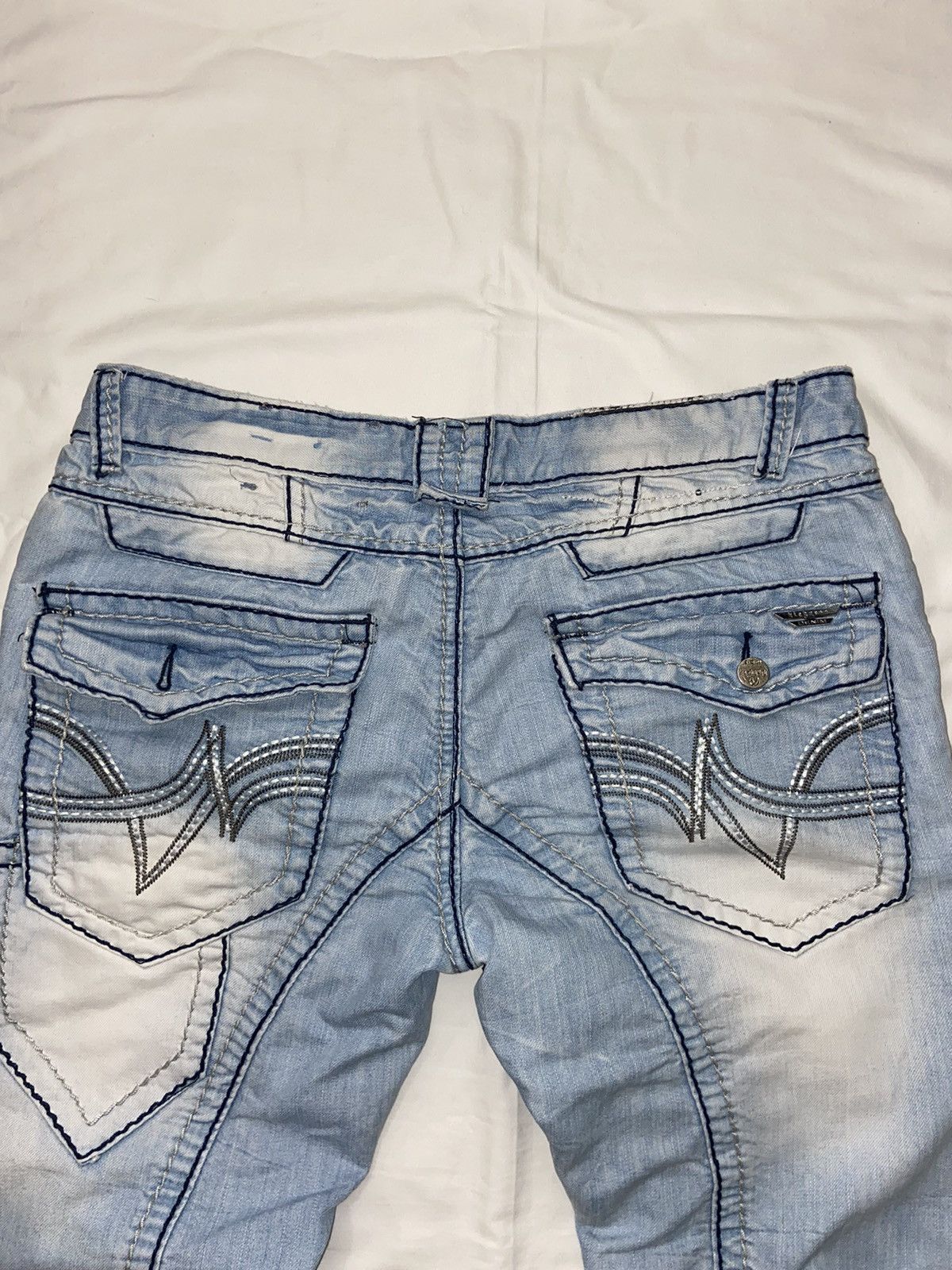 Affliction Vintage Highness Y2K Jeans Affliction Denim Pants Japanese Size US 32 / EU 48 - 9 Thumbnail